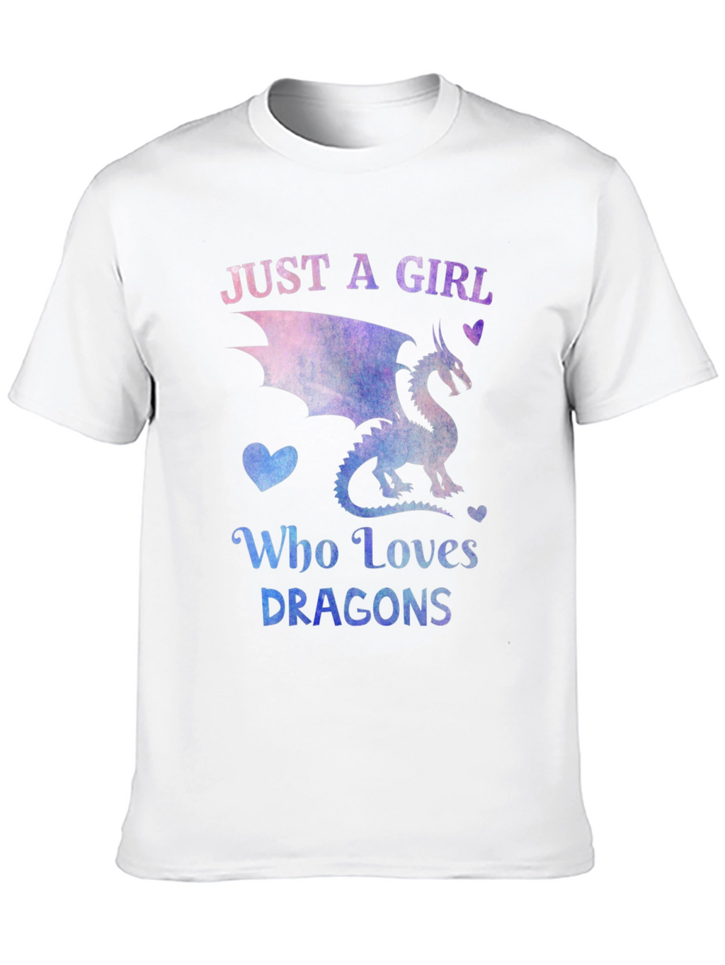 Just a Girl Who Loves Dragons T-Shirt