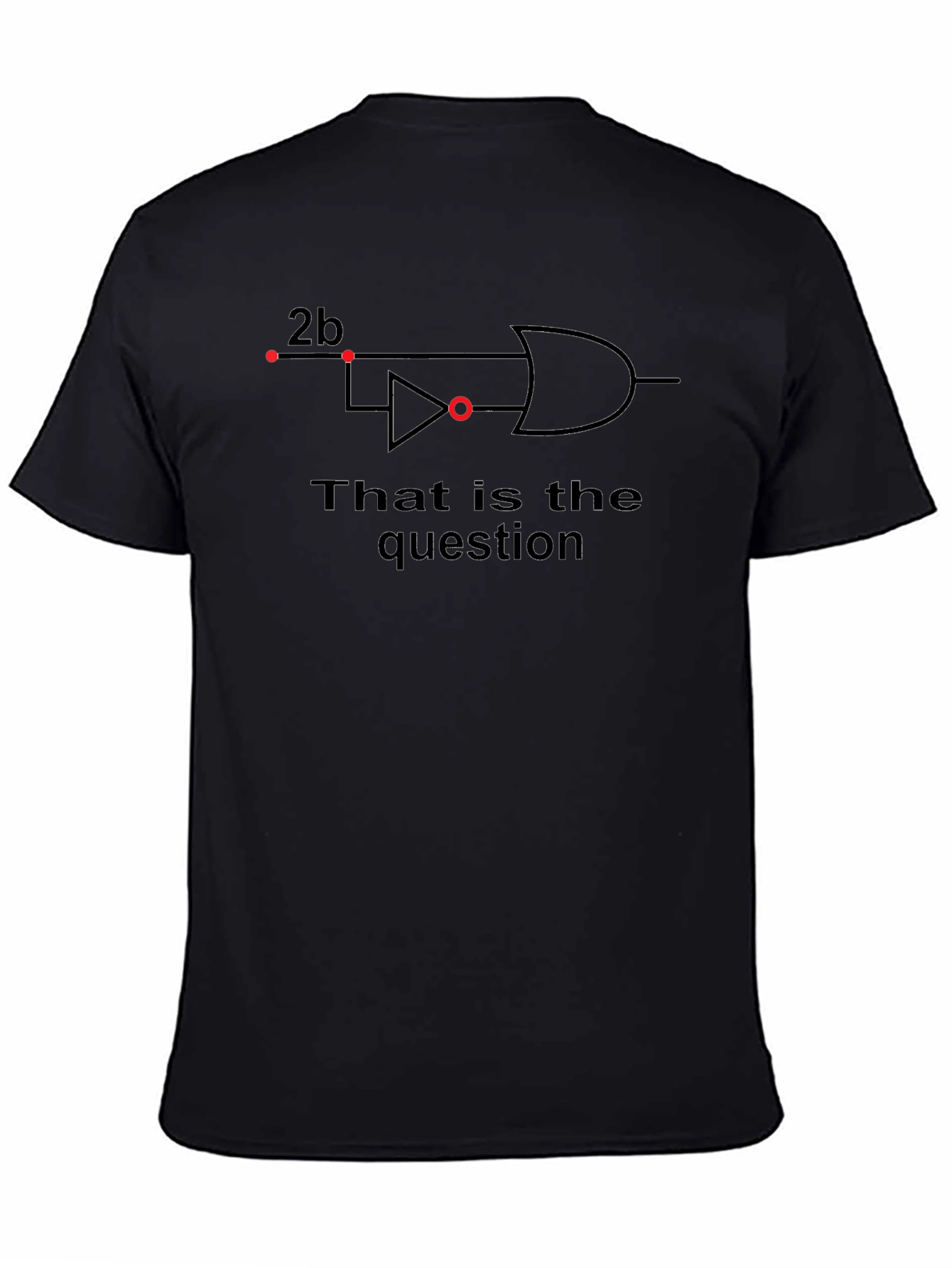 To Be T-Shirt: Nerdy Logic Humor Shirt