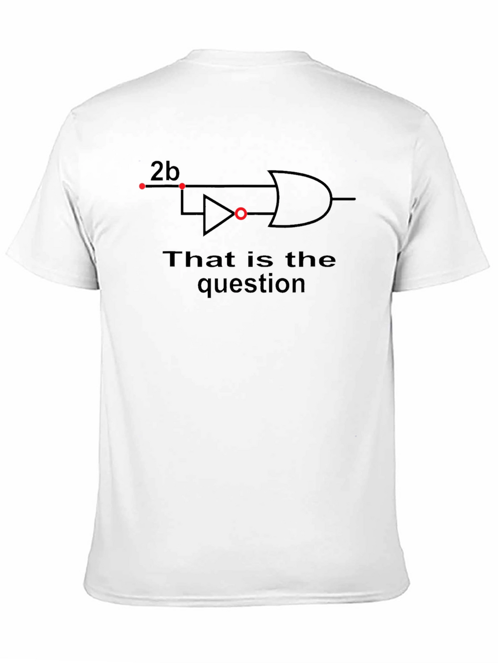 To Be T-Shirt: Nerdy Logic Humor Shirt