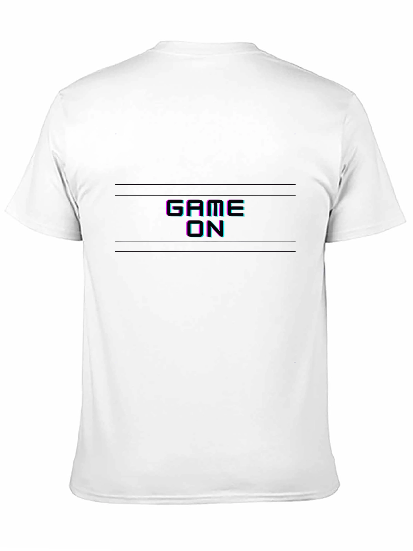 Game On Graphic Tee - Black