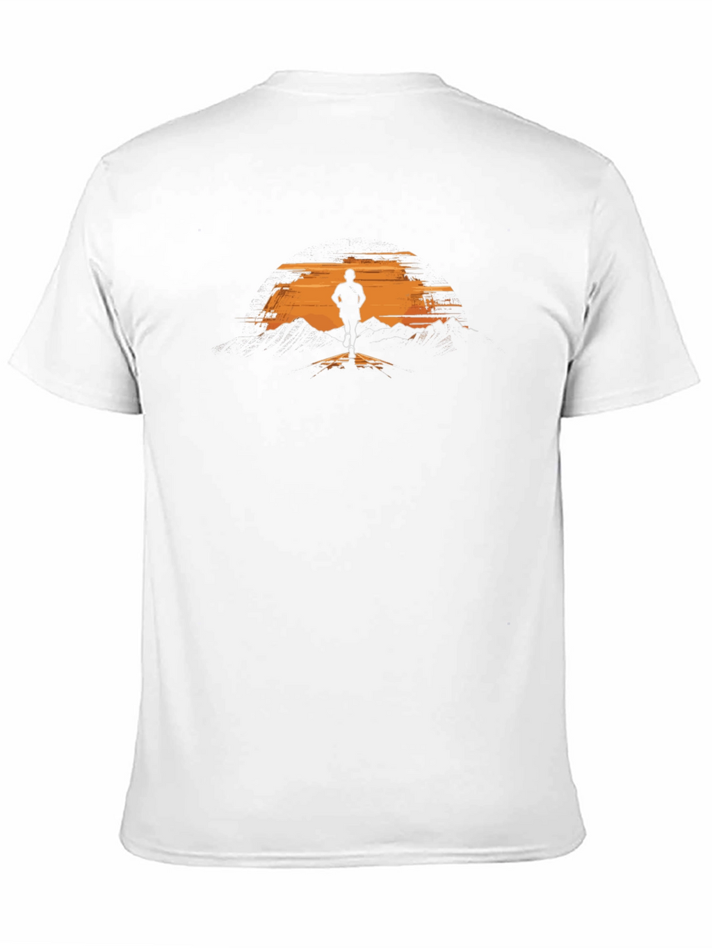 Runners Horizon Graphic Tee - Black