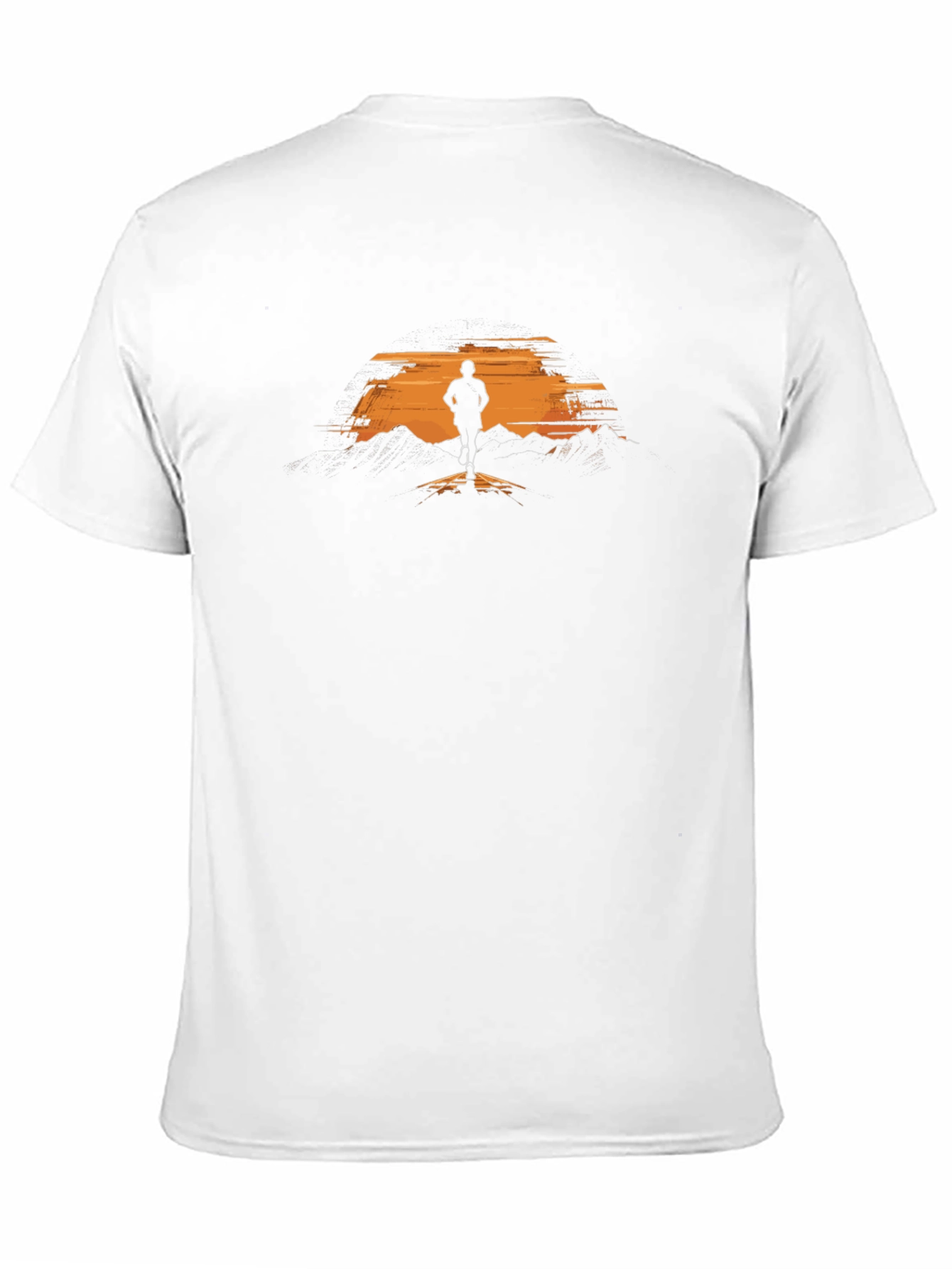 Runners Horizon Graphic Tee - Black