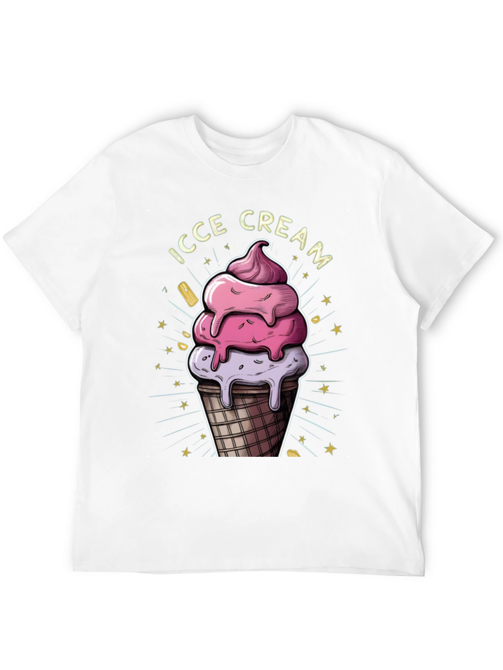 IccE Cream T-Shirt - Fun Graphic Tee