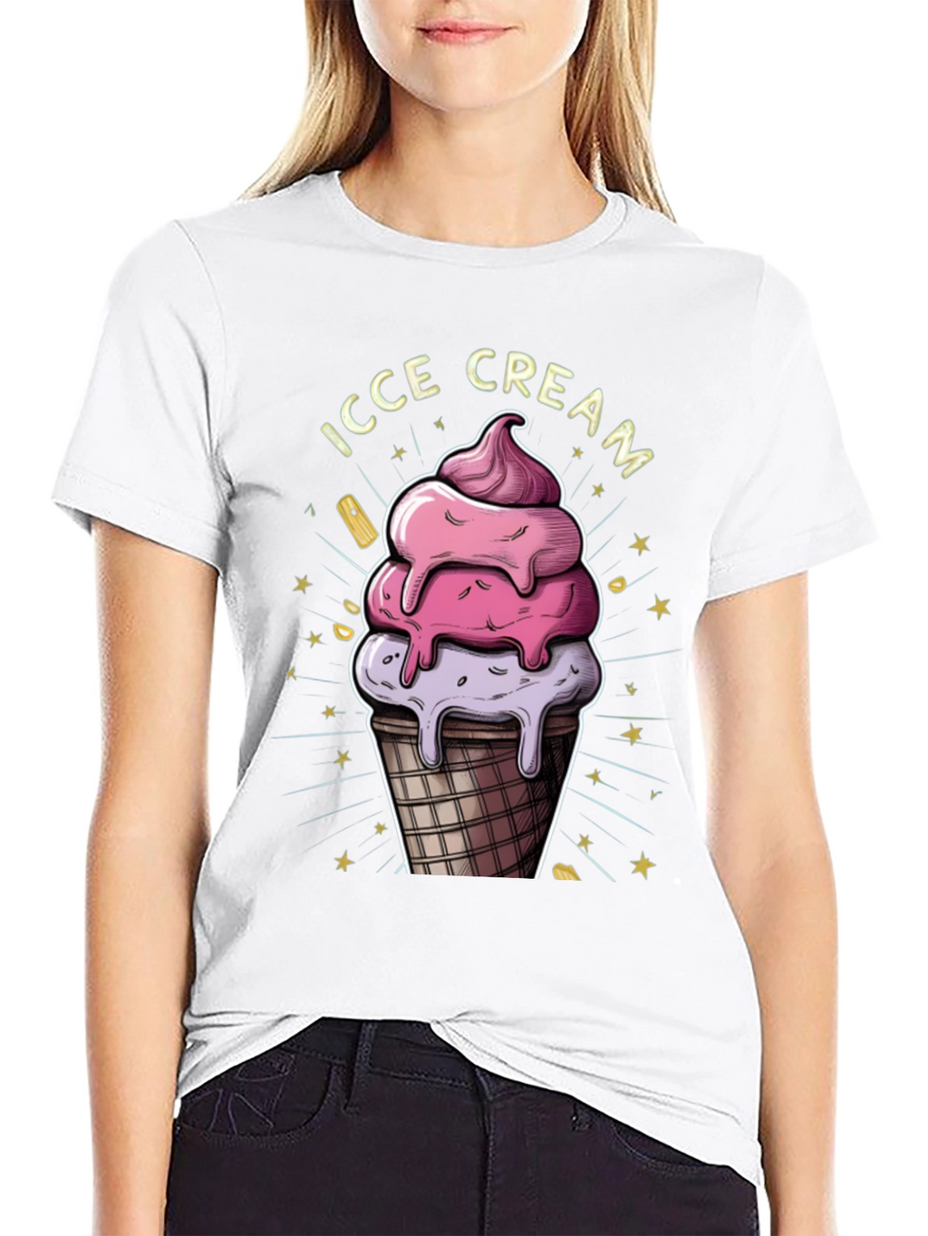 IccE Cream T-Shirt - Fun Graphic Tee