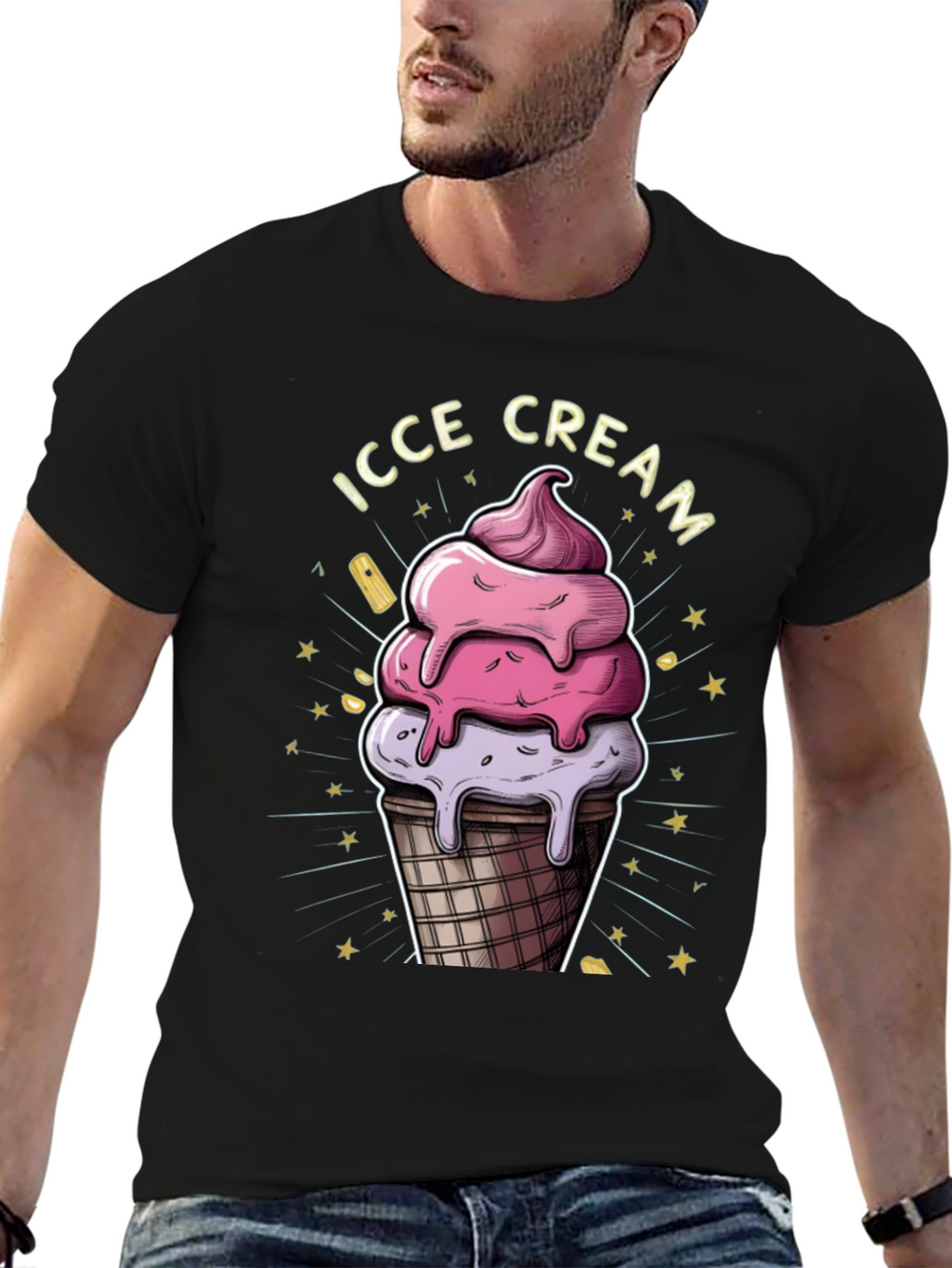 IccE Cream T-Shirt - Fun Graphic Tee