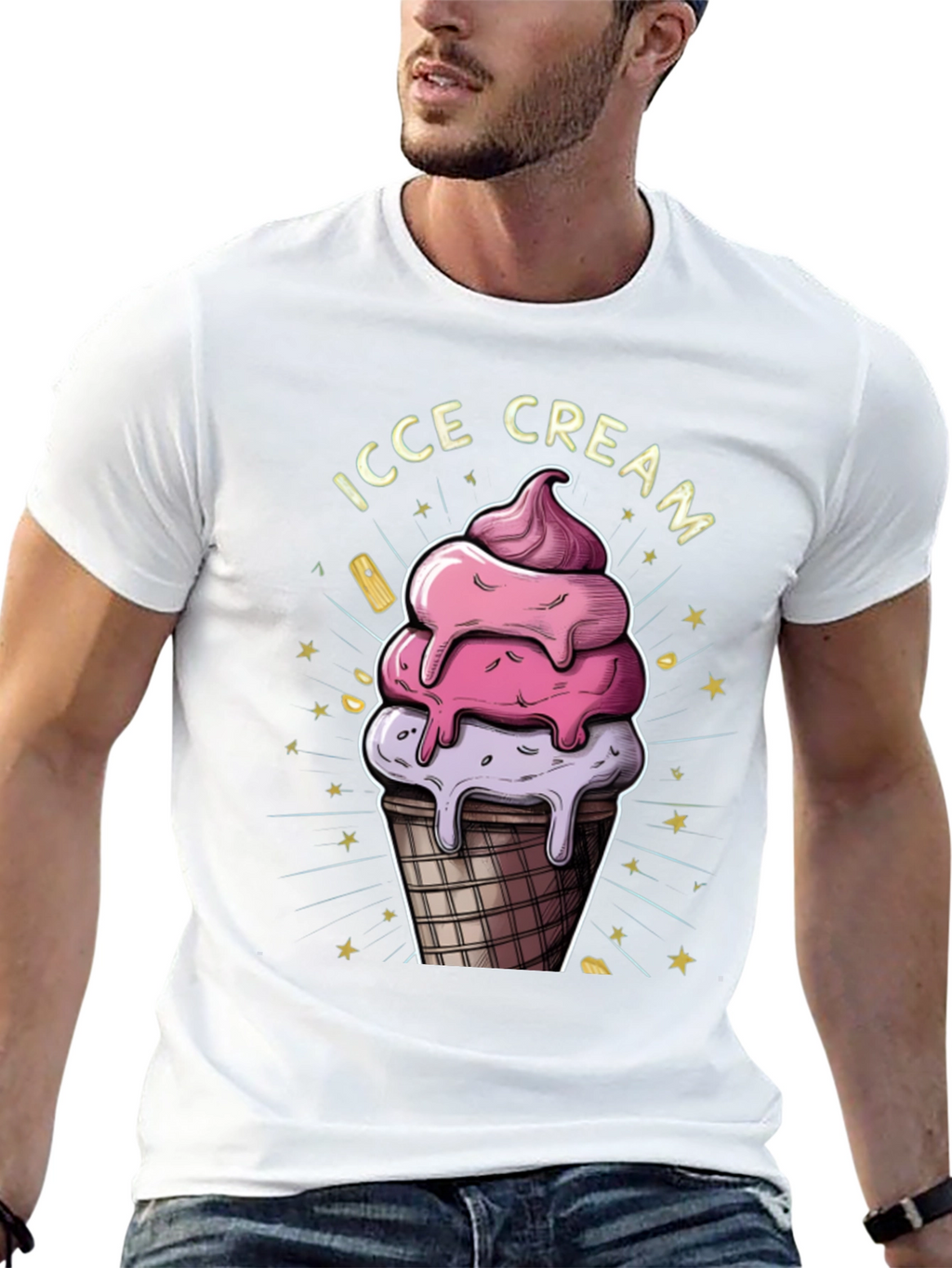 IccE Cream T-Shirt - Fun Graphic Tee