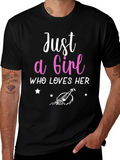 Just a Girl Who Loves Her Cello T-Shirt