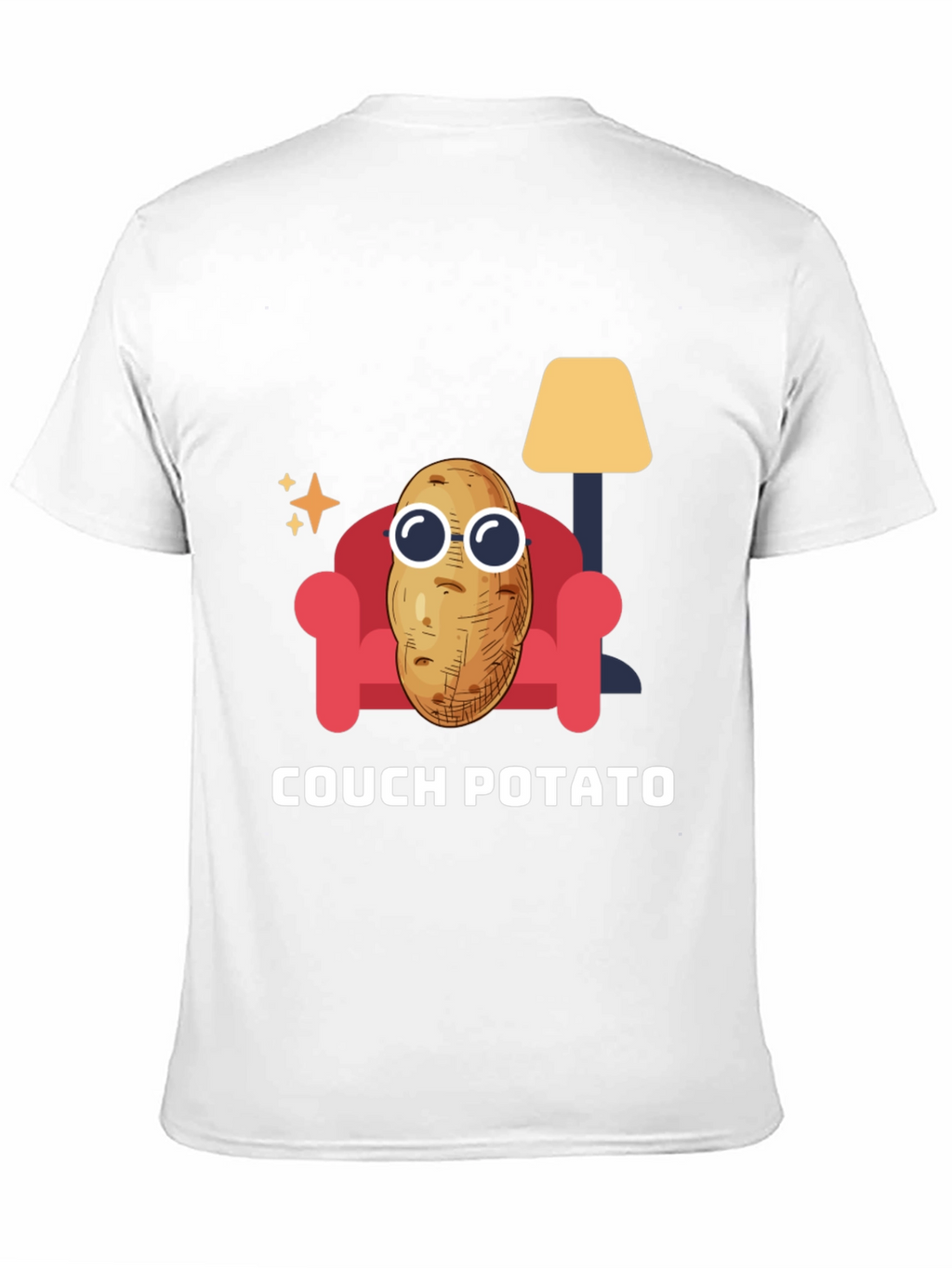 Couch Potato Graphic Tee - Funny Relaxed T-Shirt