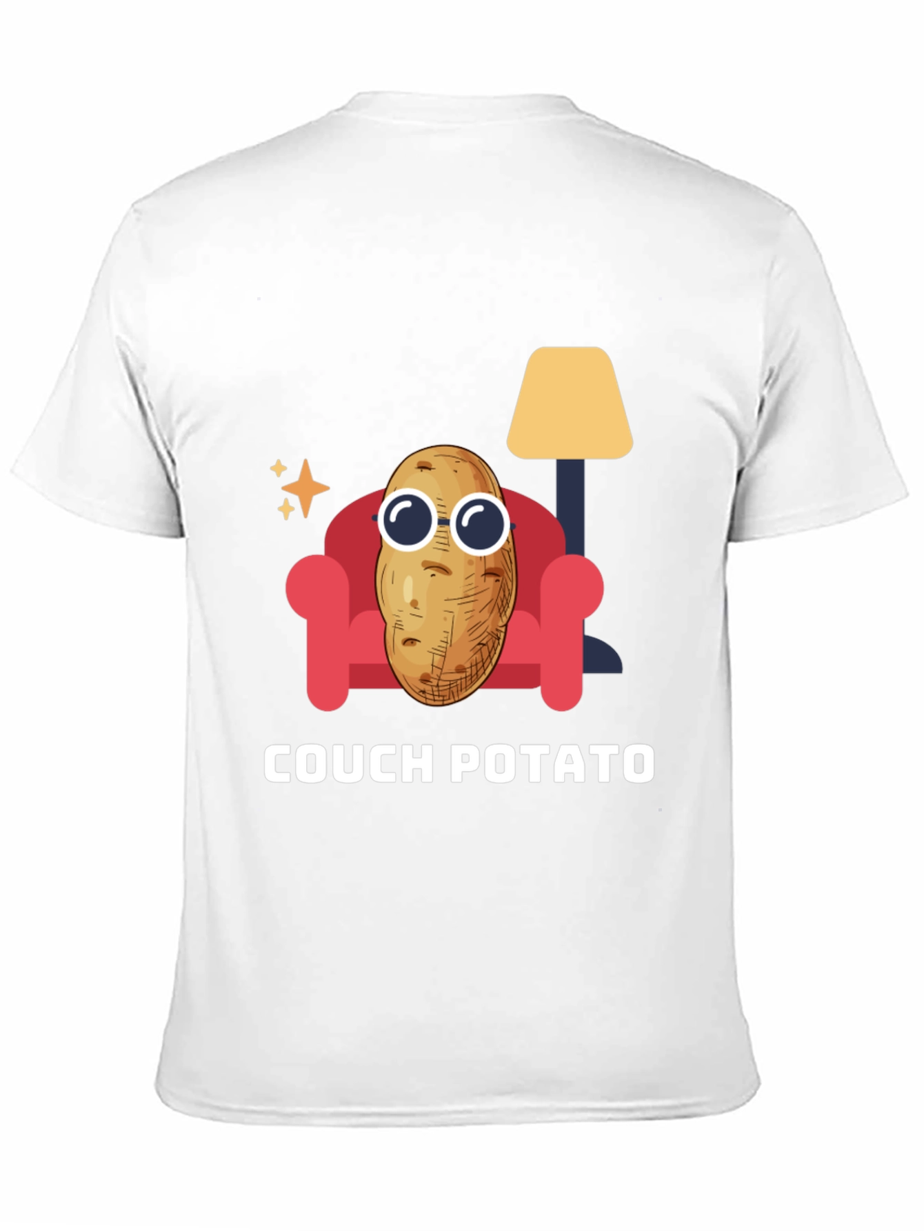 Couch Potato Graphic Tee - Funny Relaxed T-Shirt