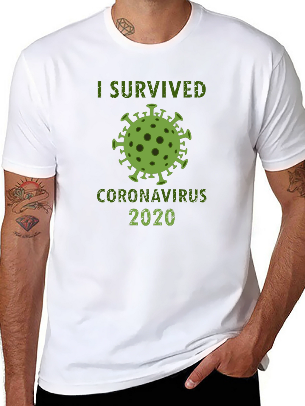 I Survived Coronavirus 2020 T-Shirt