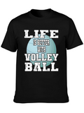 Volleyball Life T-Shirt - Sports Fan Tee