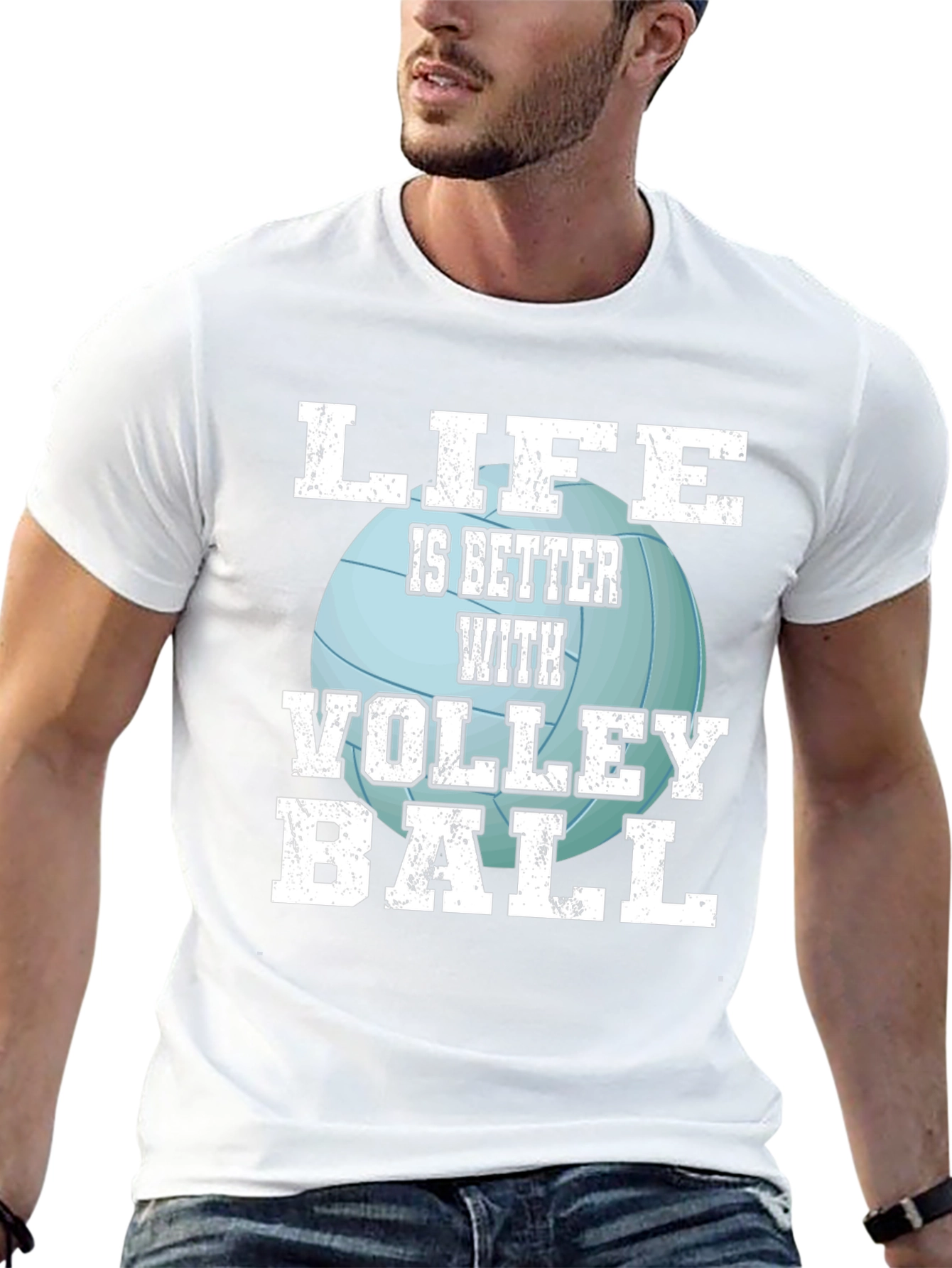 Volleyball Life T-Shirt - Sports Fan Tee