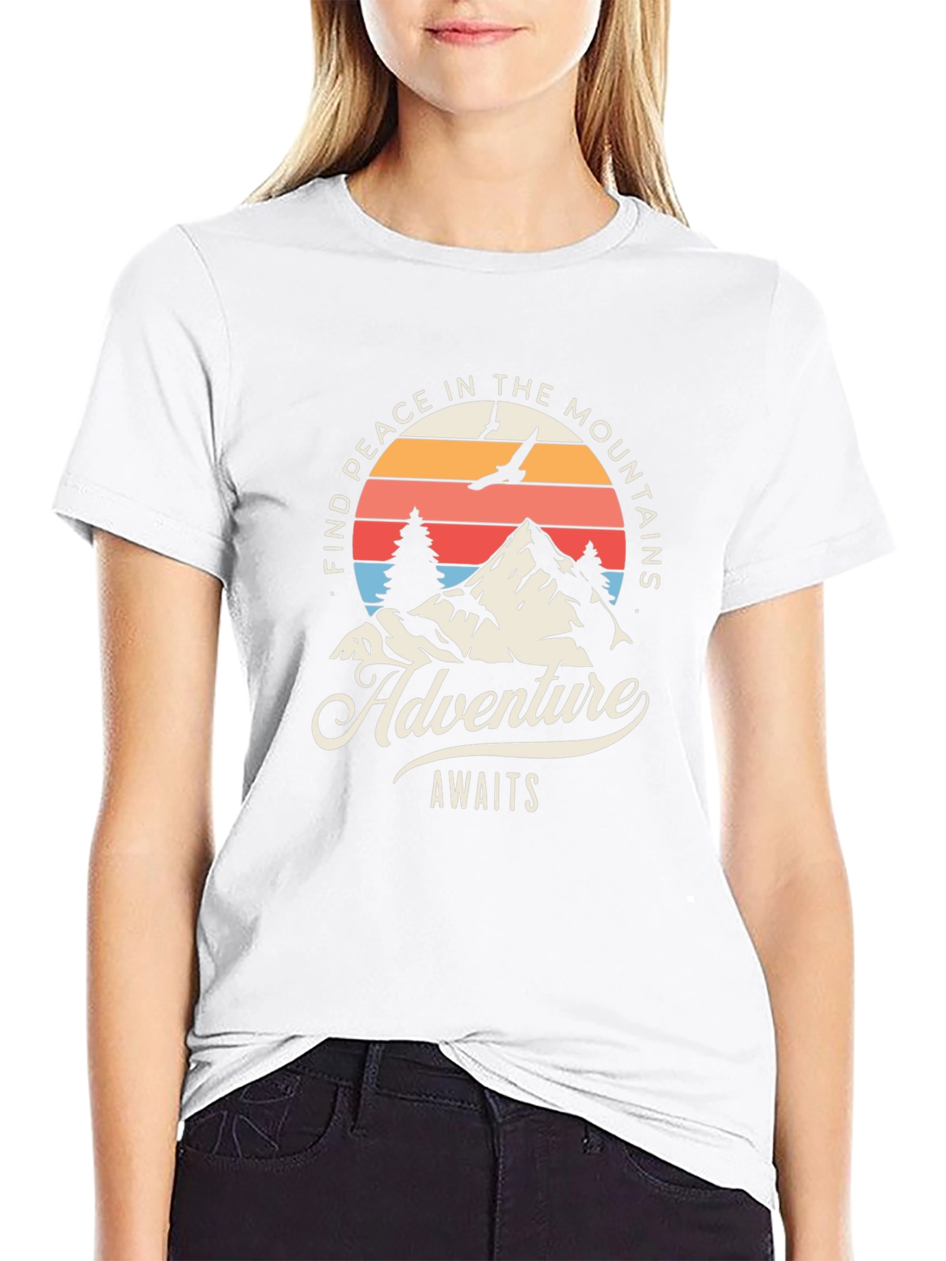 Adventure Awaits Mountain T-Shirt