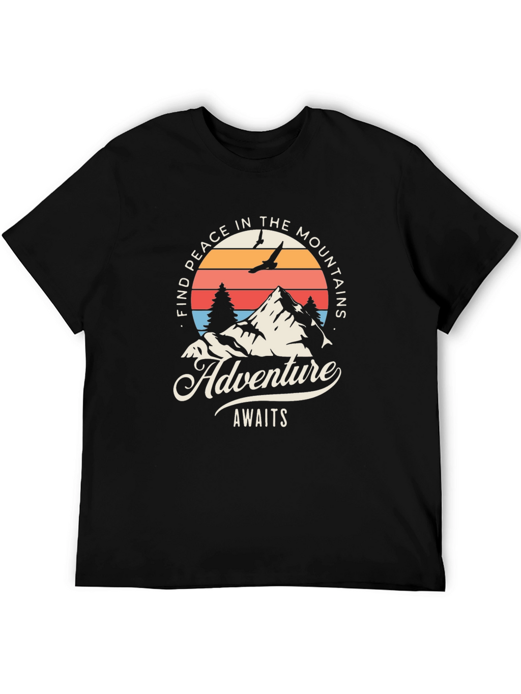 Adventure Awaits Mountain T-Shirt