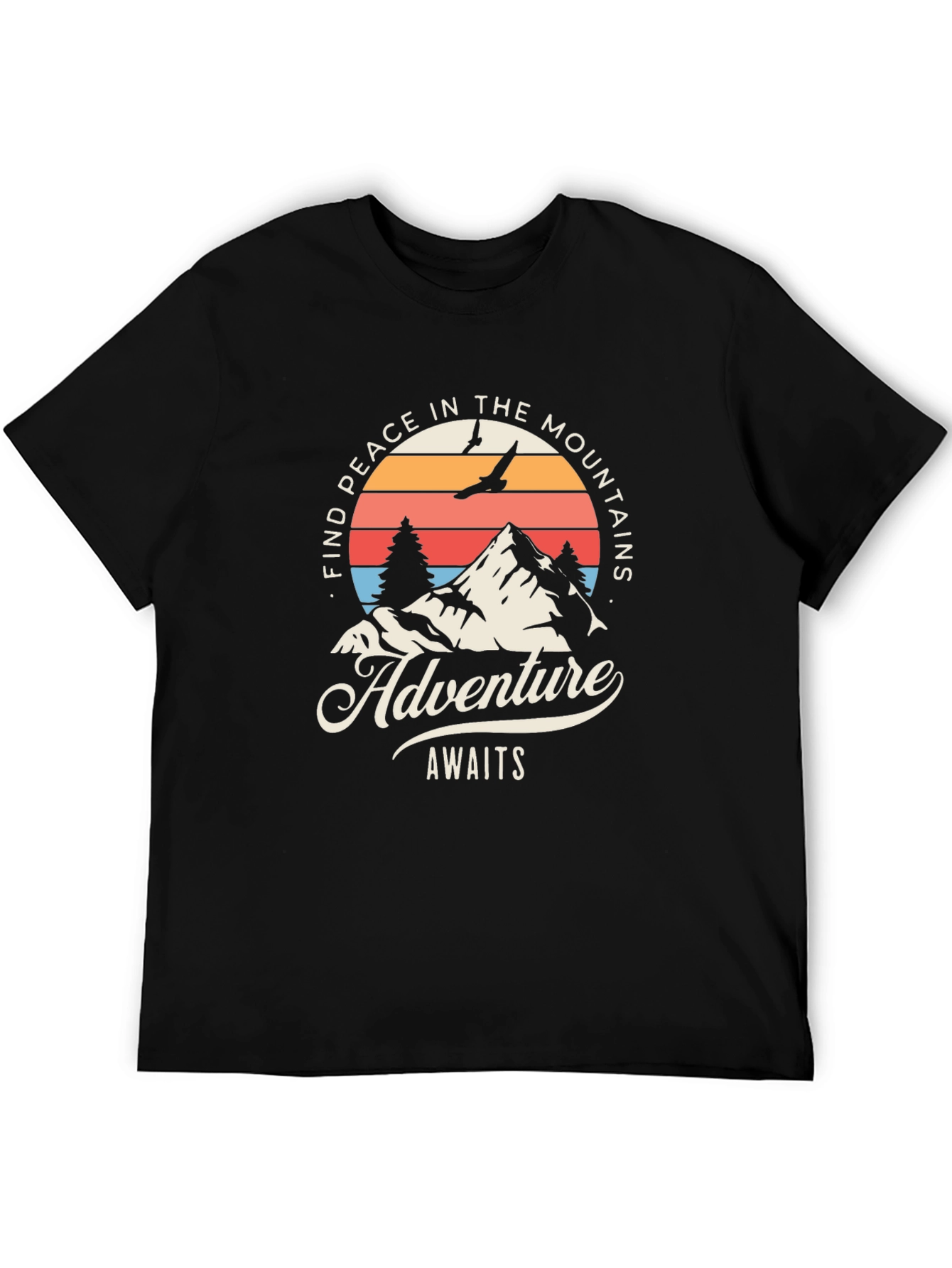 Adventure Awaits Mountain T-Shirt