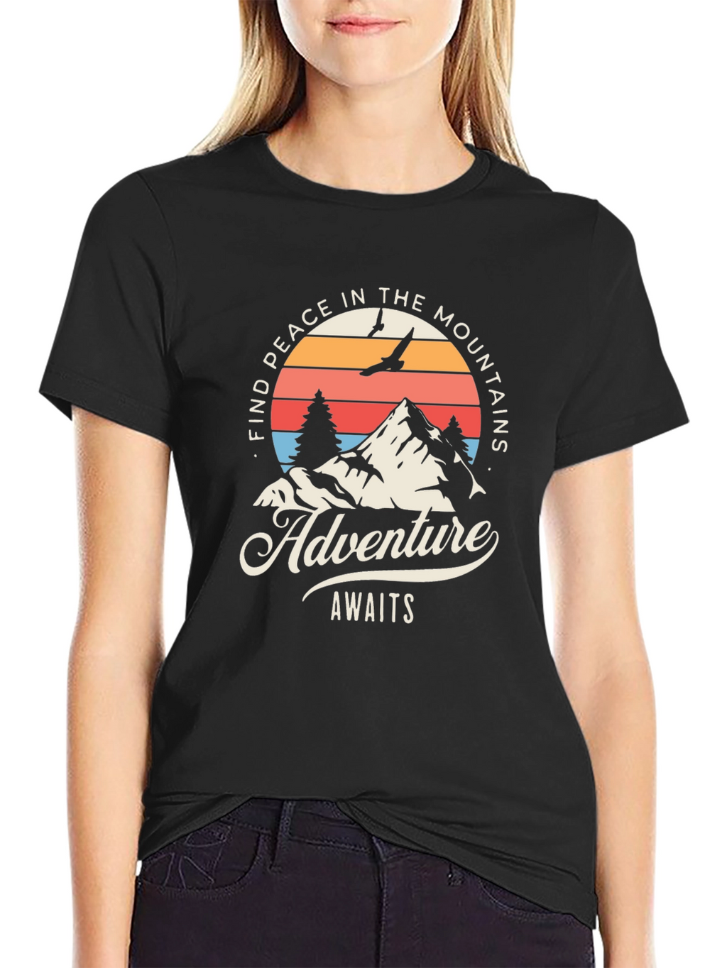 Adventure Awaits Mountain T-Shirt