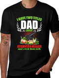 Dad Ayurveda Healer T-Shirt - Rock Both Titles!