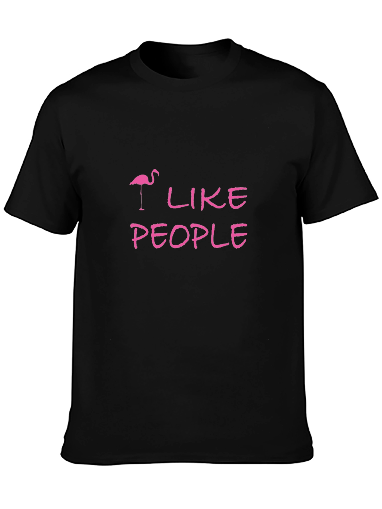 Funny Flamingo Graphic T-Shirt - I Like Maybe 3 People