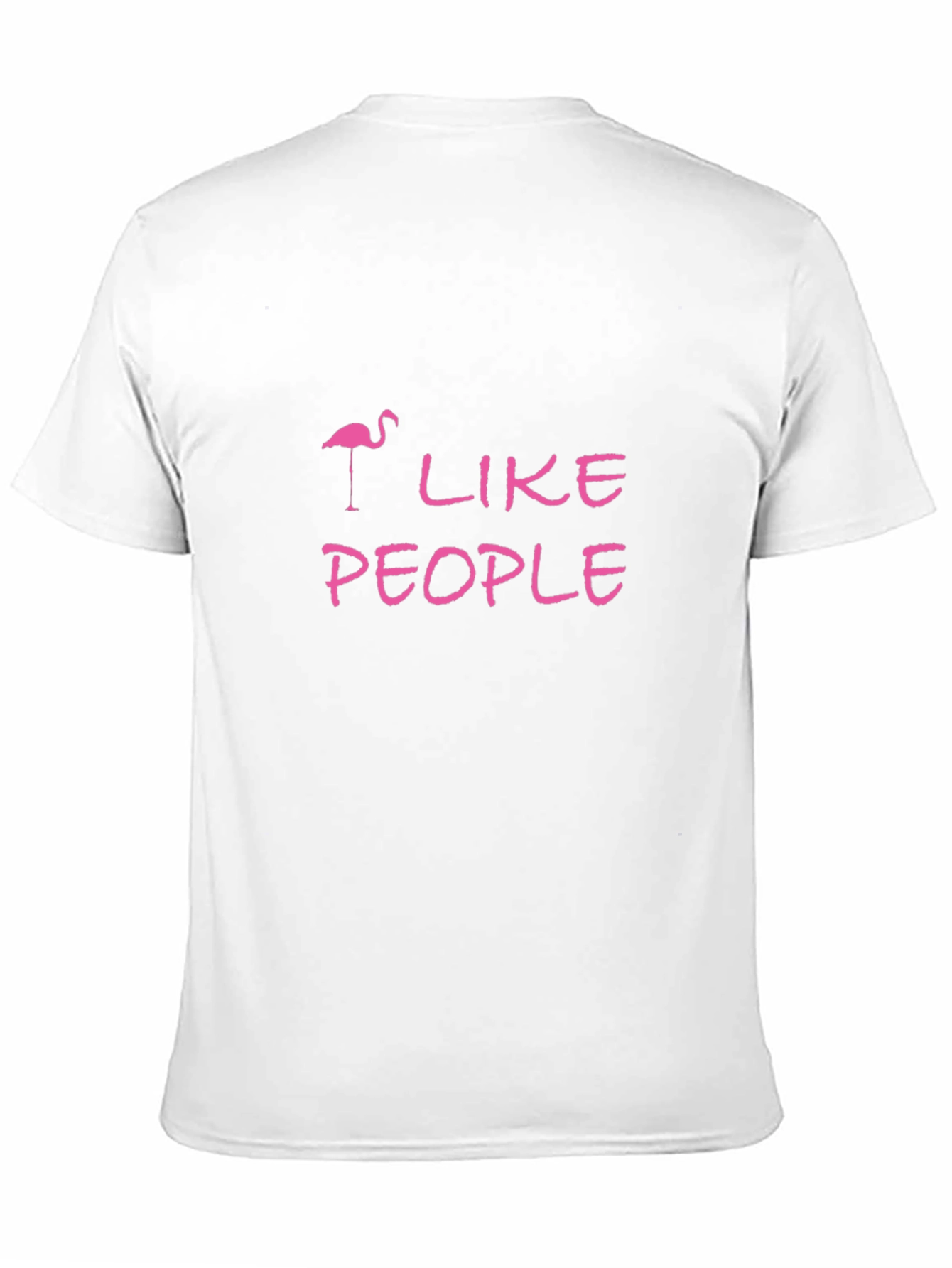 Funny Flamingo Graphic T-Shirt - I Like Maybe 3 People