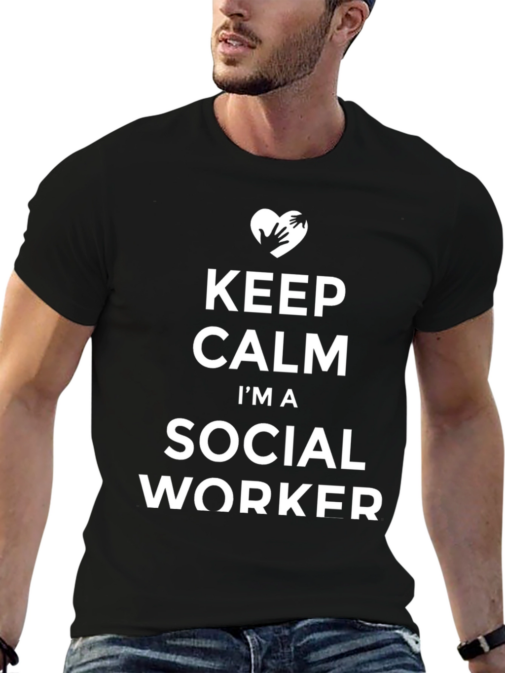 Keep Calm Im A Social Worker T-Shirt