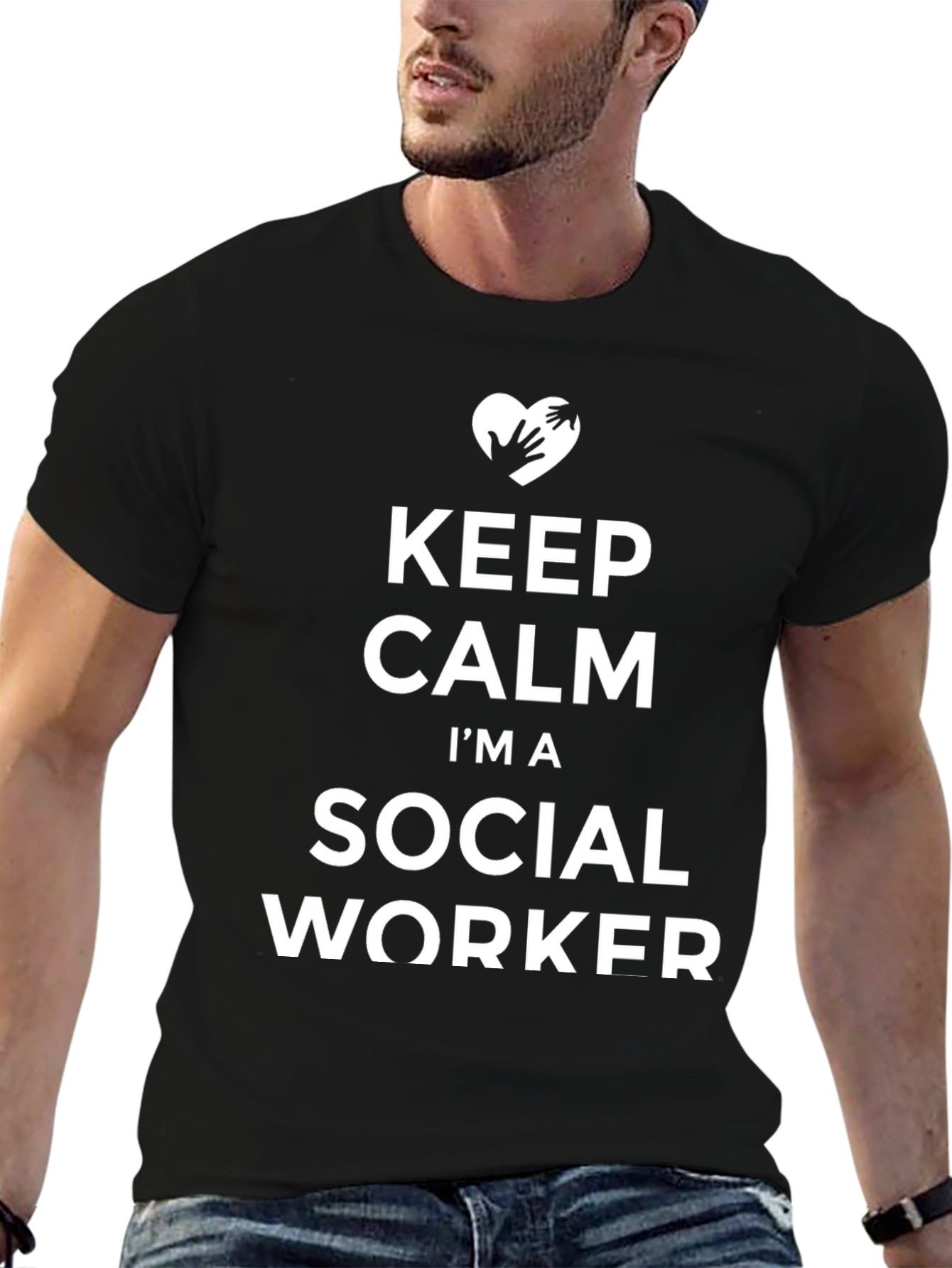 Keep Calm Im A Social Worker T-Shirt
