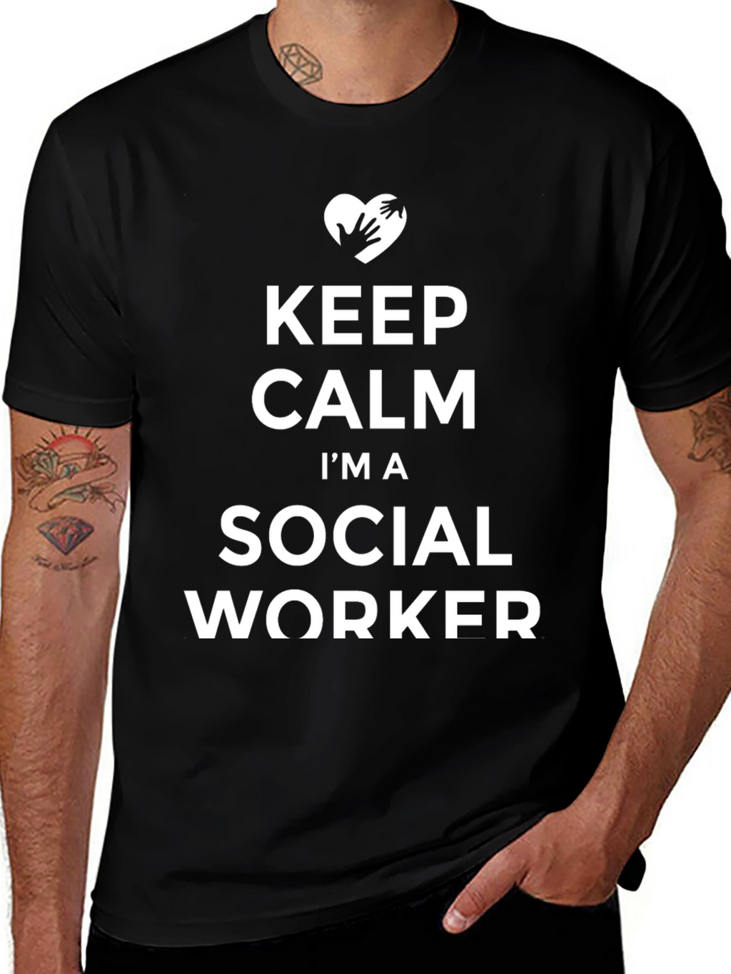 Keep Calm Im A Social Worker T-Shirt