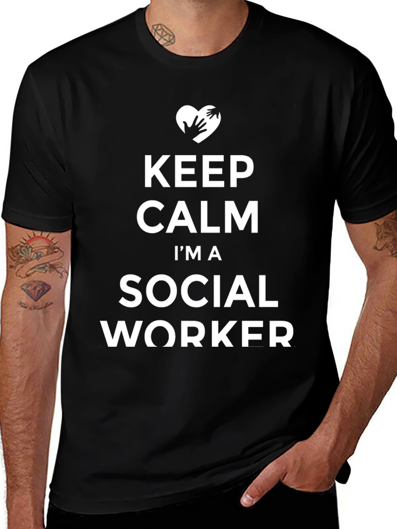 Keep Calm Im A Social Worker T-Shirt