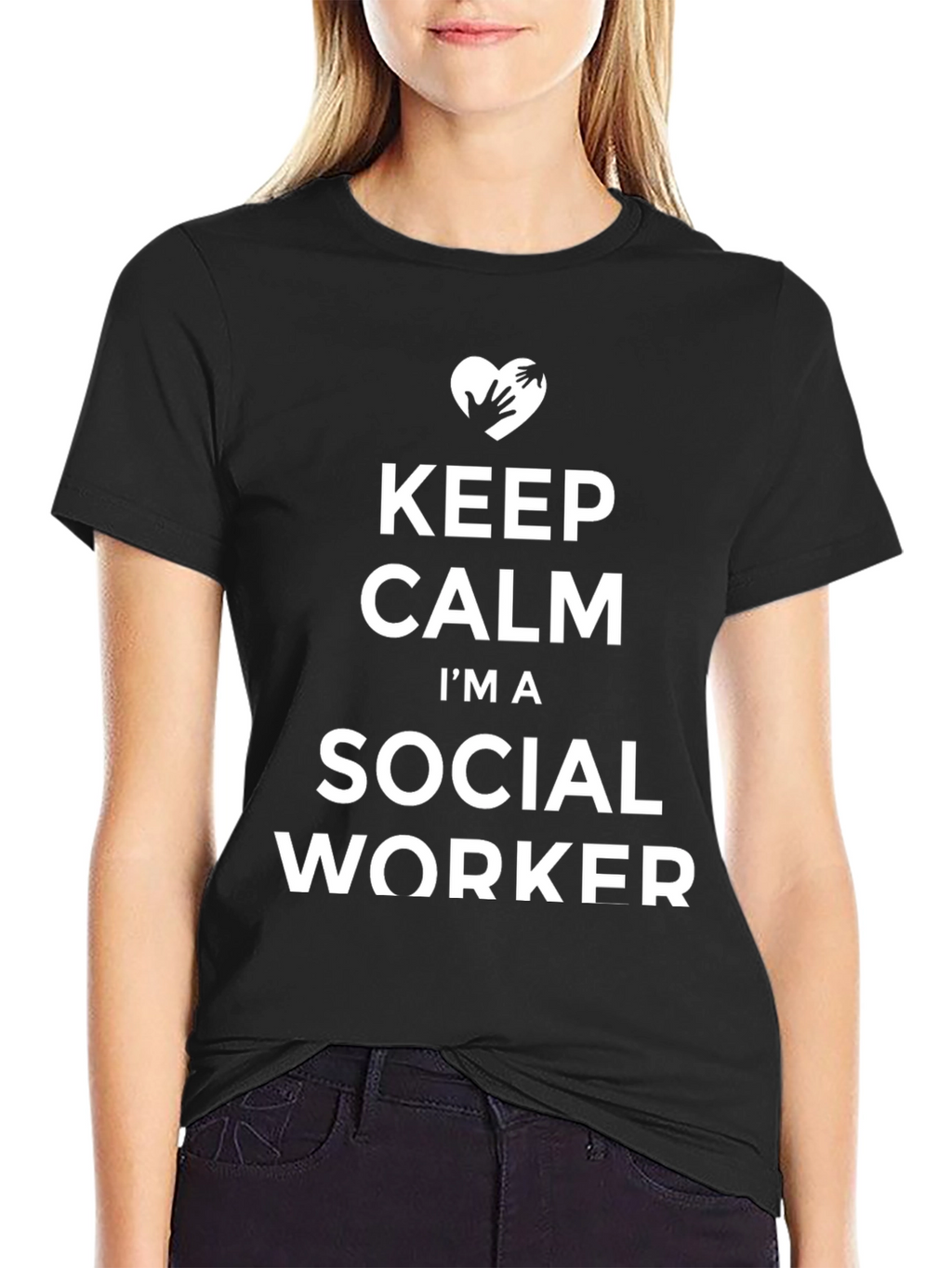 Keep Calm Im A Social Worker T-Shirt