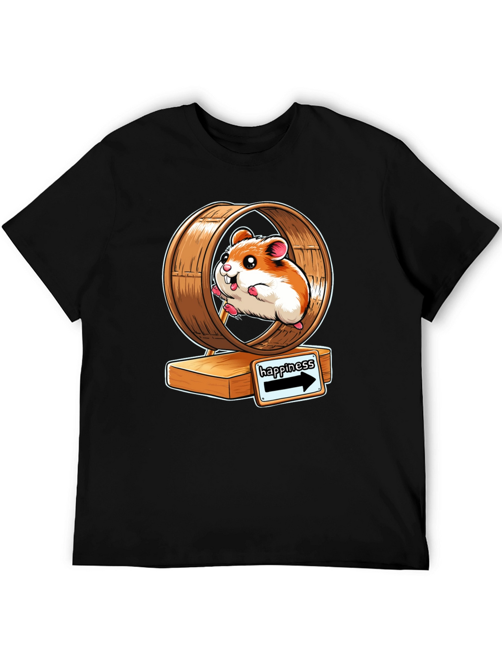 Hamster Wheel Happiness T-Shirt