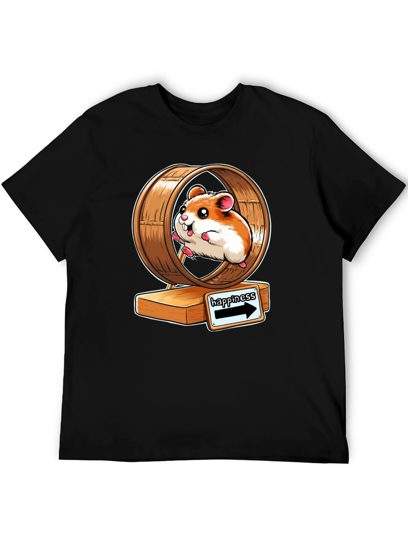 Hamster Wheel Happiness T-Shirt