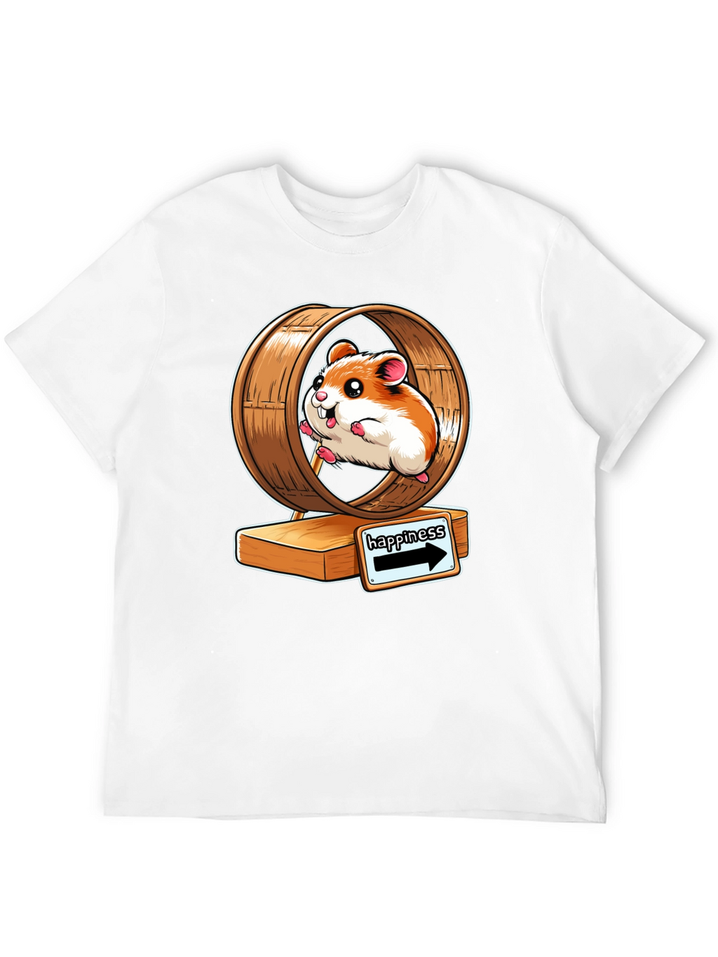 Hamster Wheel Happiness T-Shirt