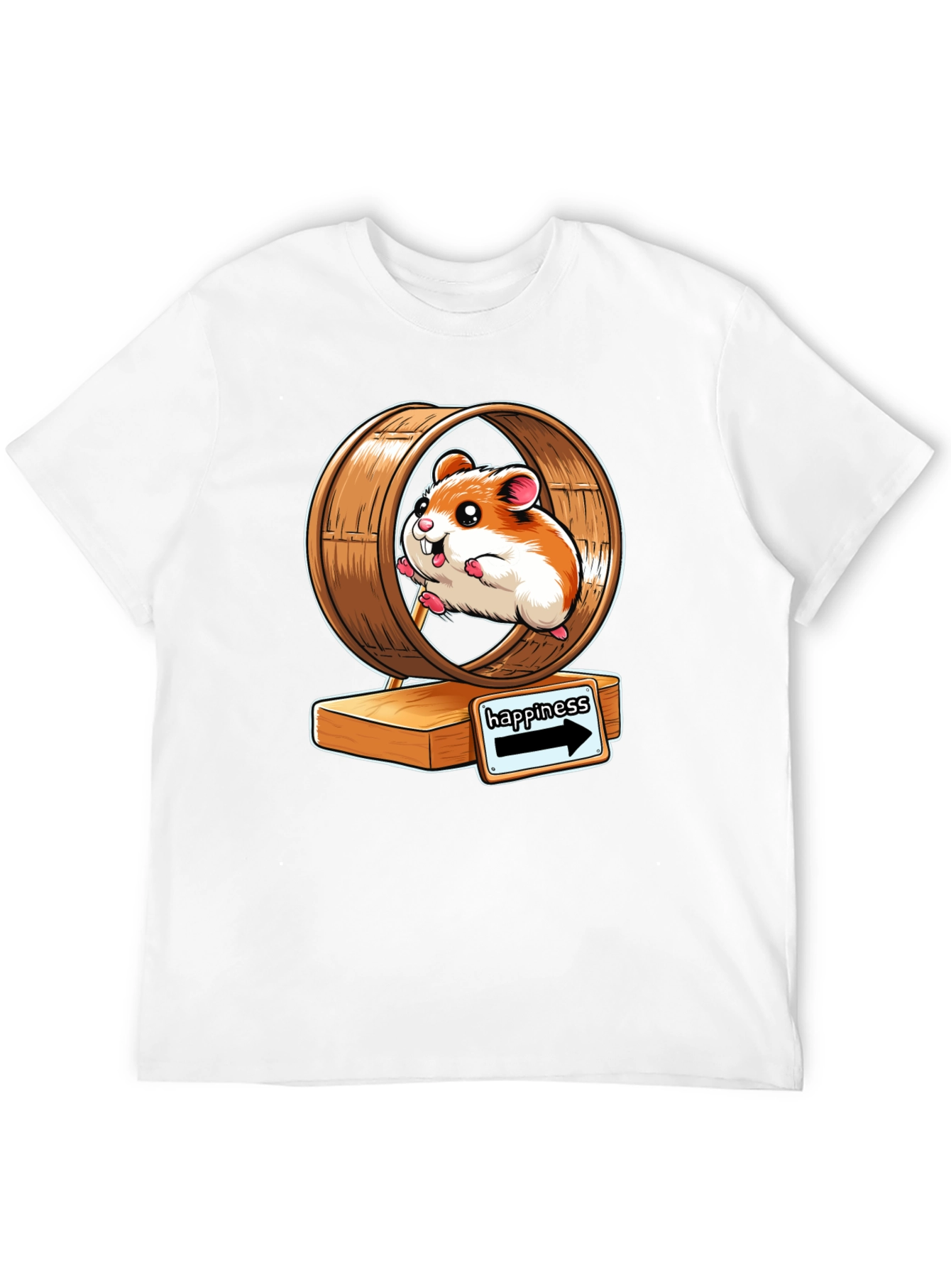 Hamster Wheel Happiness T-Shirt