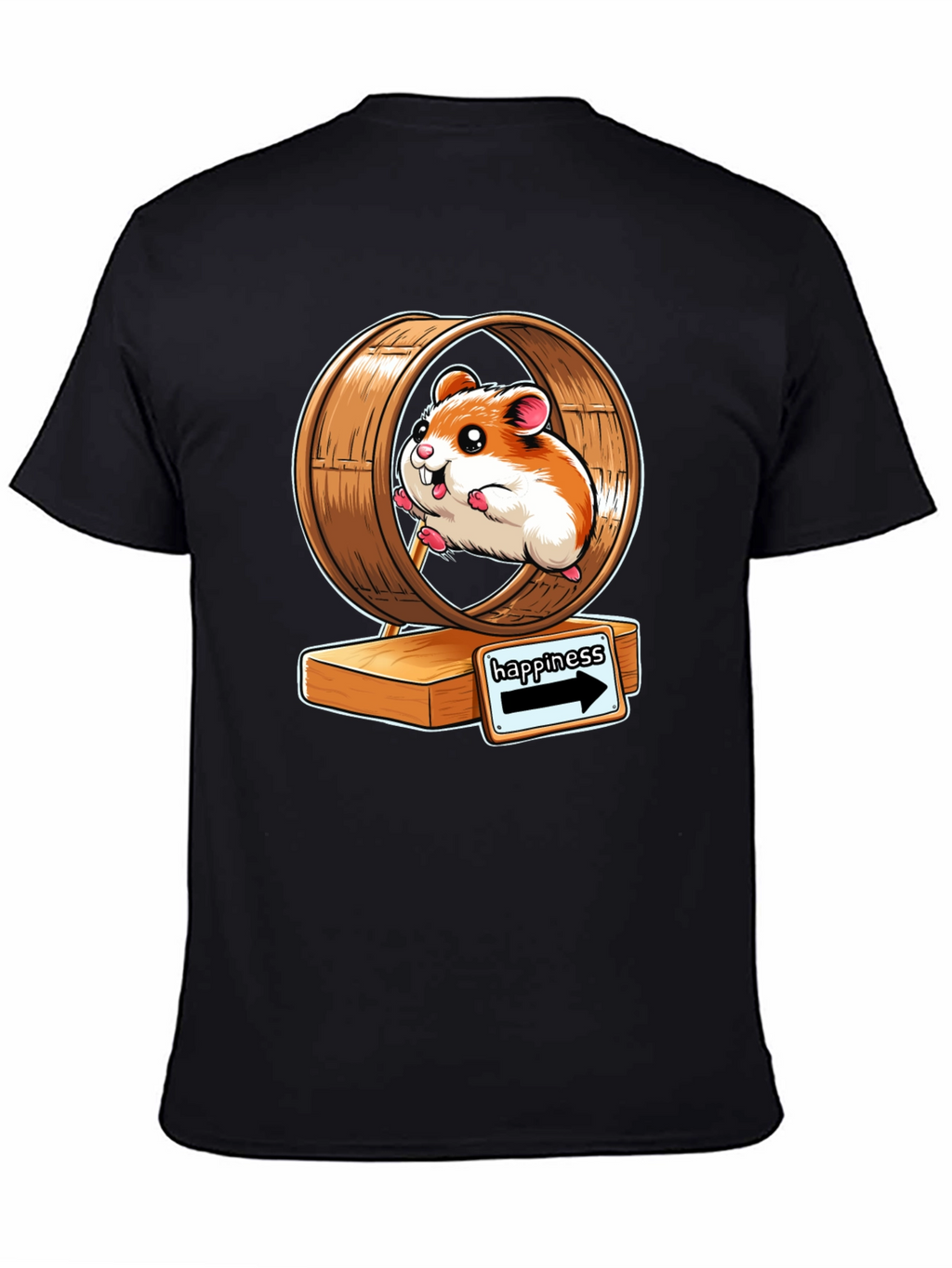Hamster Wheel Happiness T-Shirt