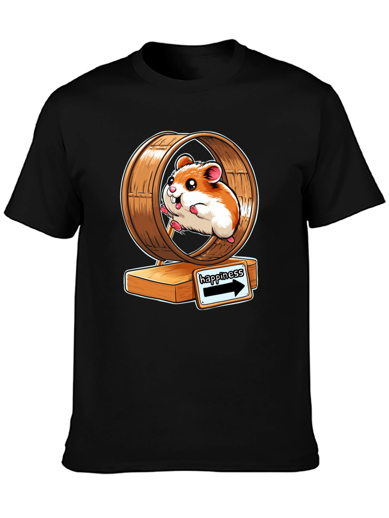 Hamster Wheel Happiness T-Shirt