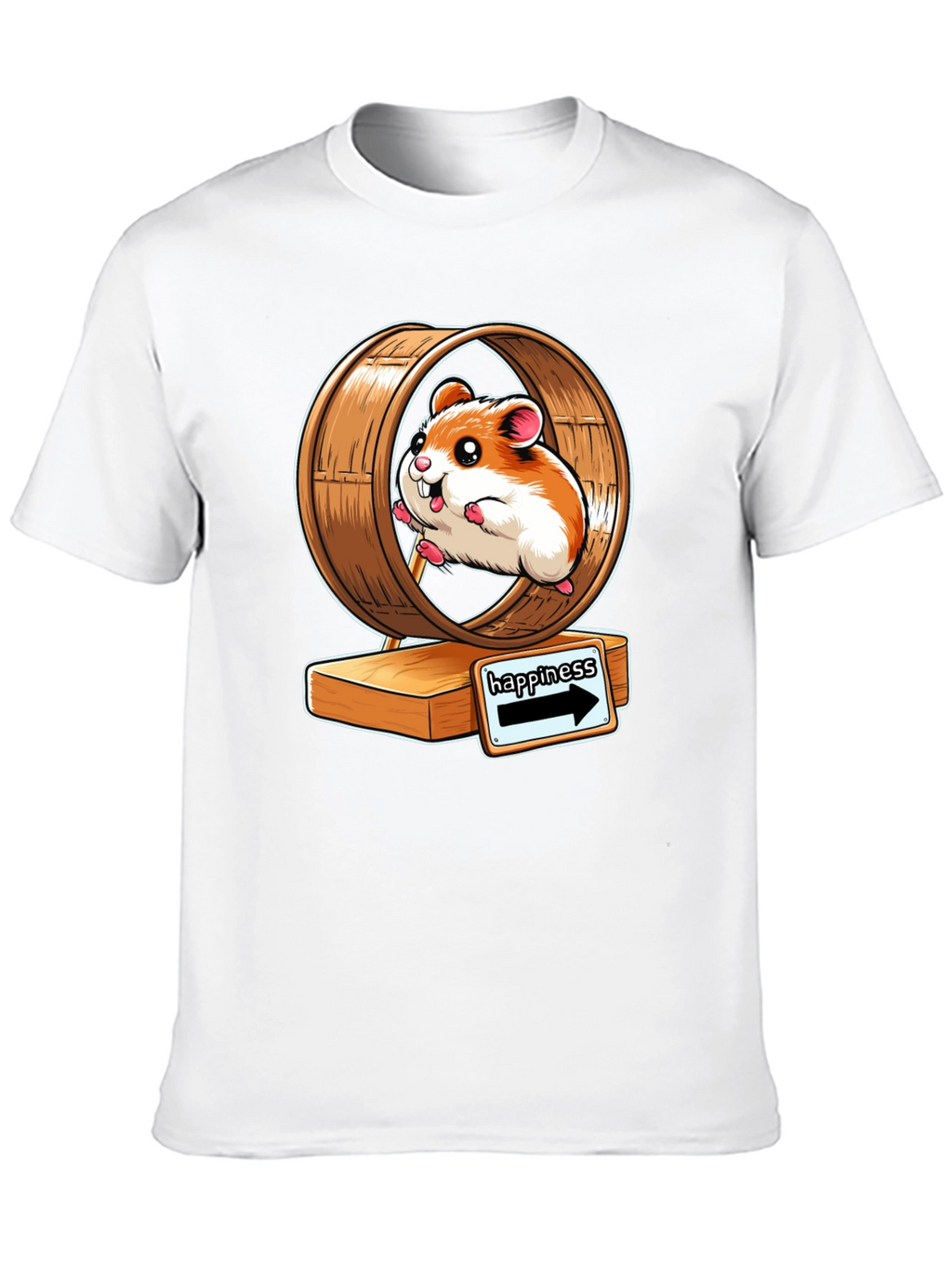 Hamster Wheel Happiness T-Shirt