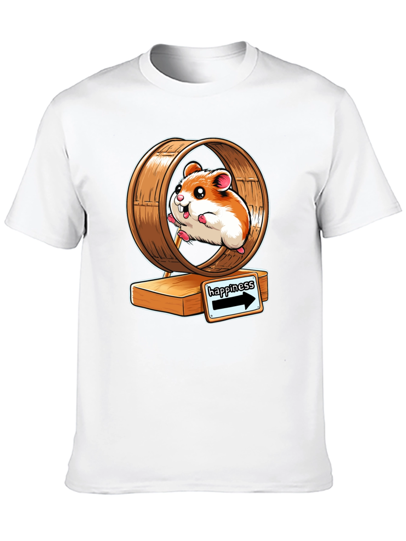 Hamster Wheel Happiness T-Shirt