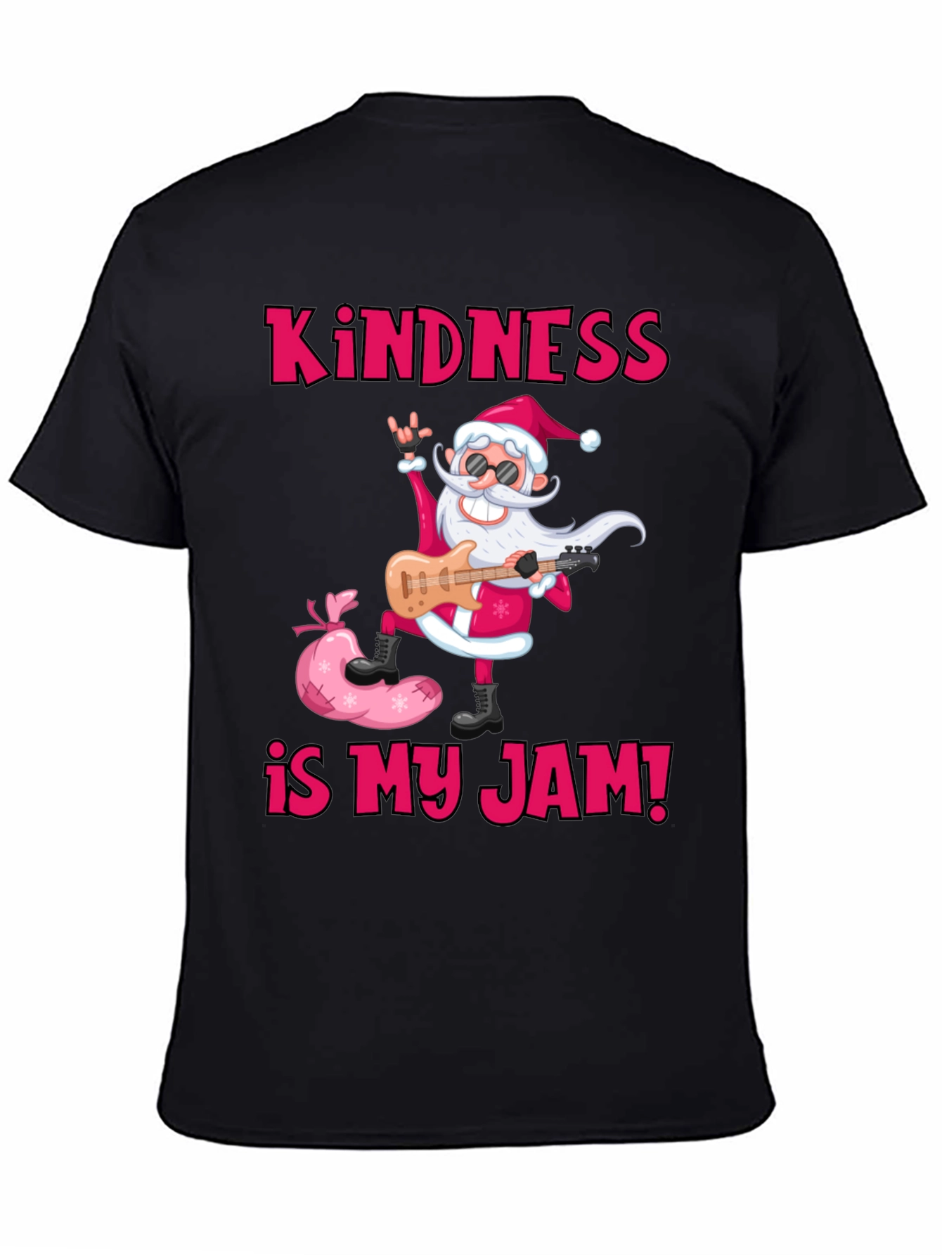 Kindness is My Jam Santa Graphic Tee