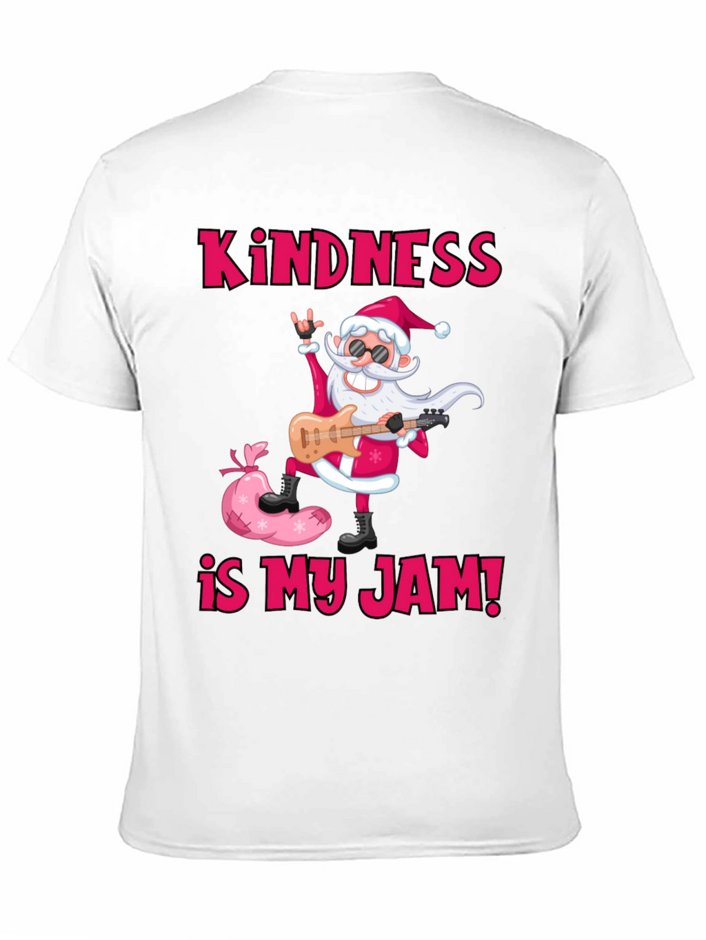 Kindness is My Jam Santa Graphic Tee