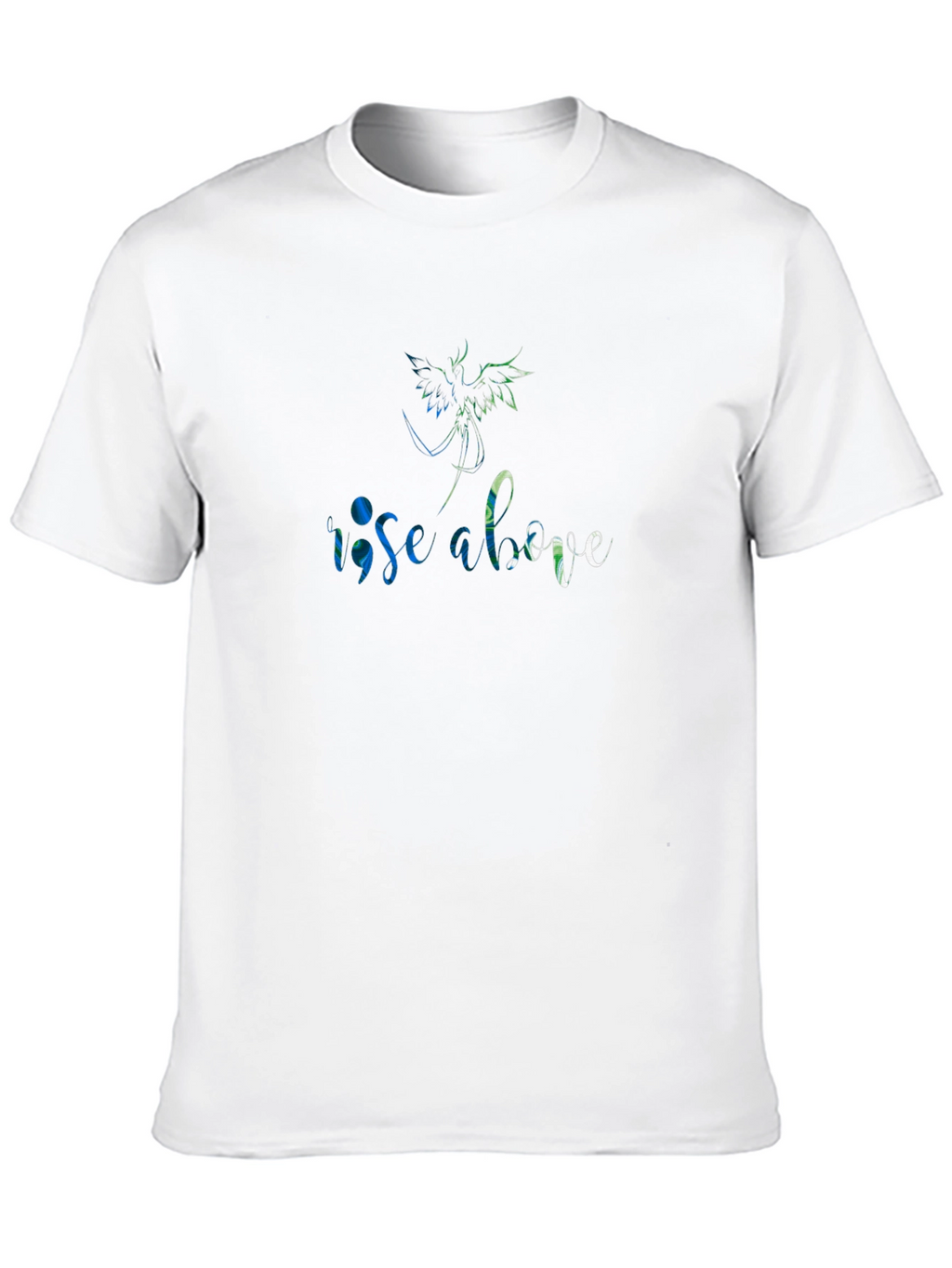 Rise Above Graphic Tee - Black