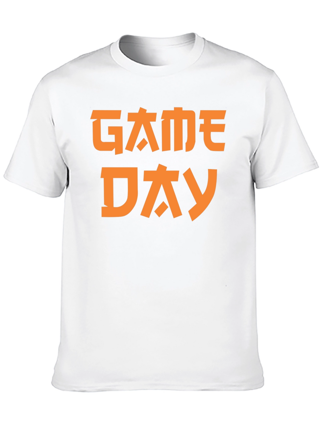 Game Day Graphic Tee - Black Cotton T-Shirt