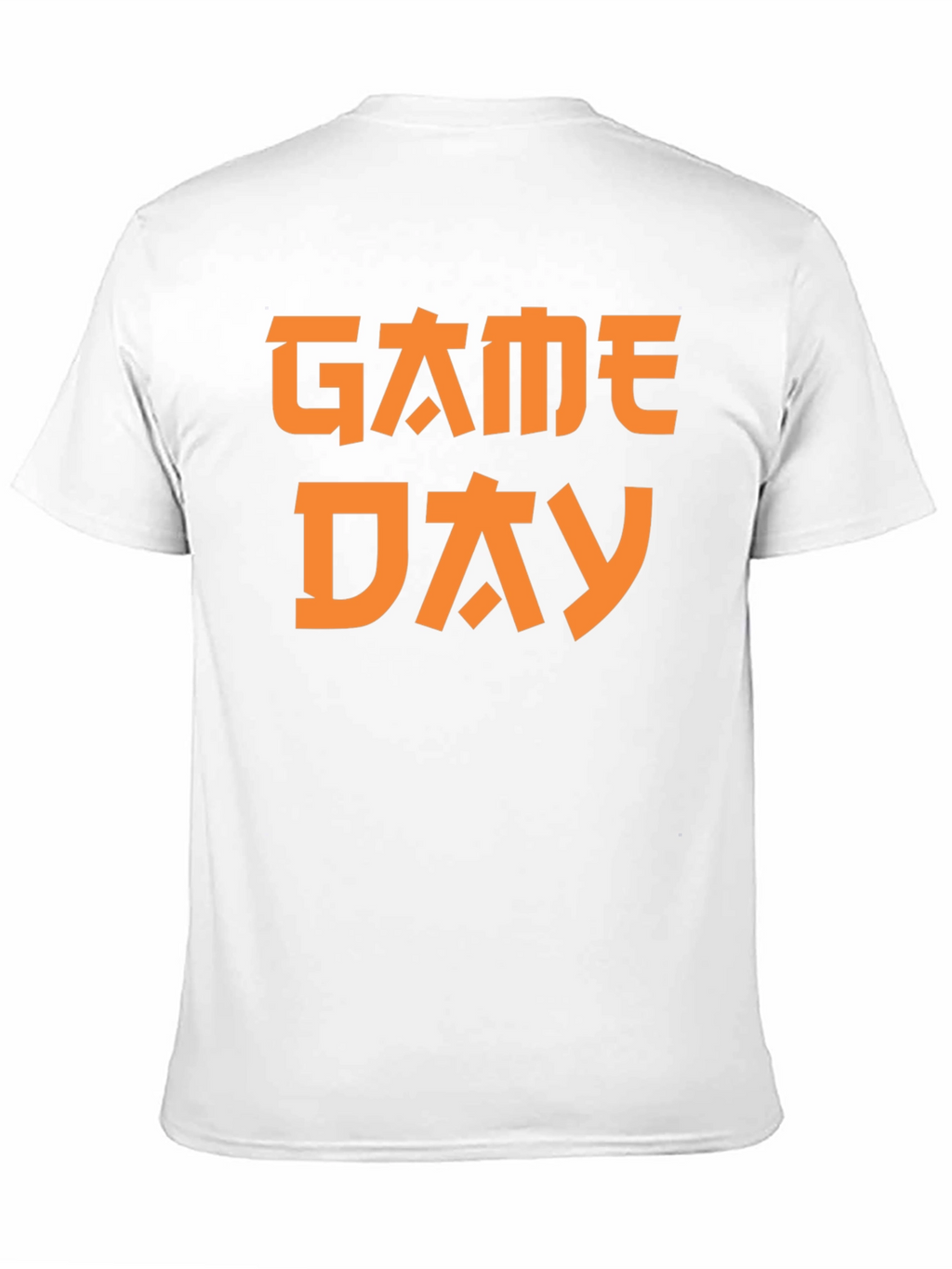Game Day Graphic Tee - Black Cotton T-Shirt