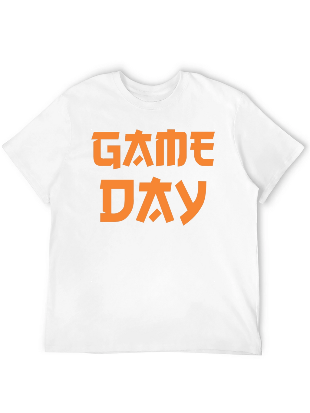 Game Day Graphic Tee - Black Cotton T-Shirt
