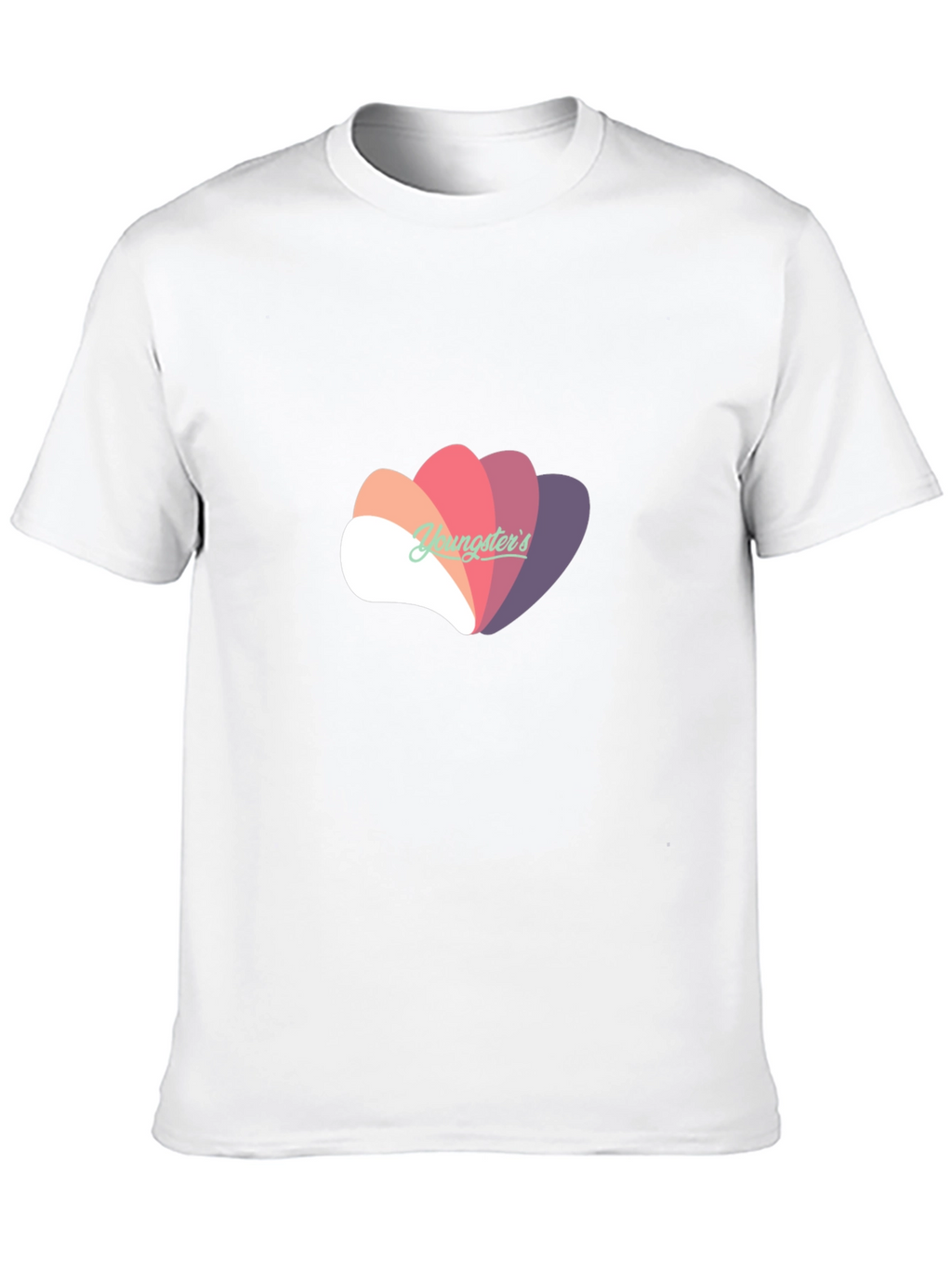 Stylish Black T-Shirt with Abstract Graphic Design