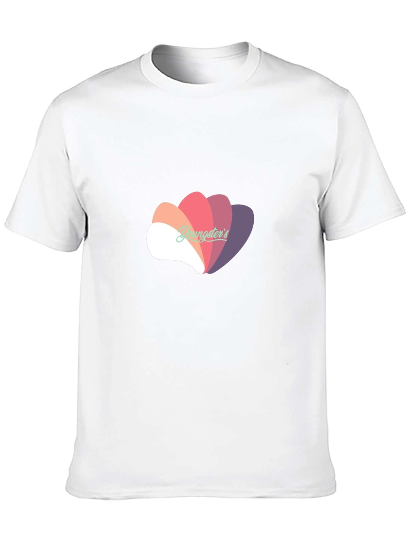 Stylish Black T-Shirt with Abstract Graphic Design