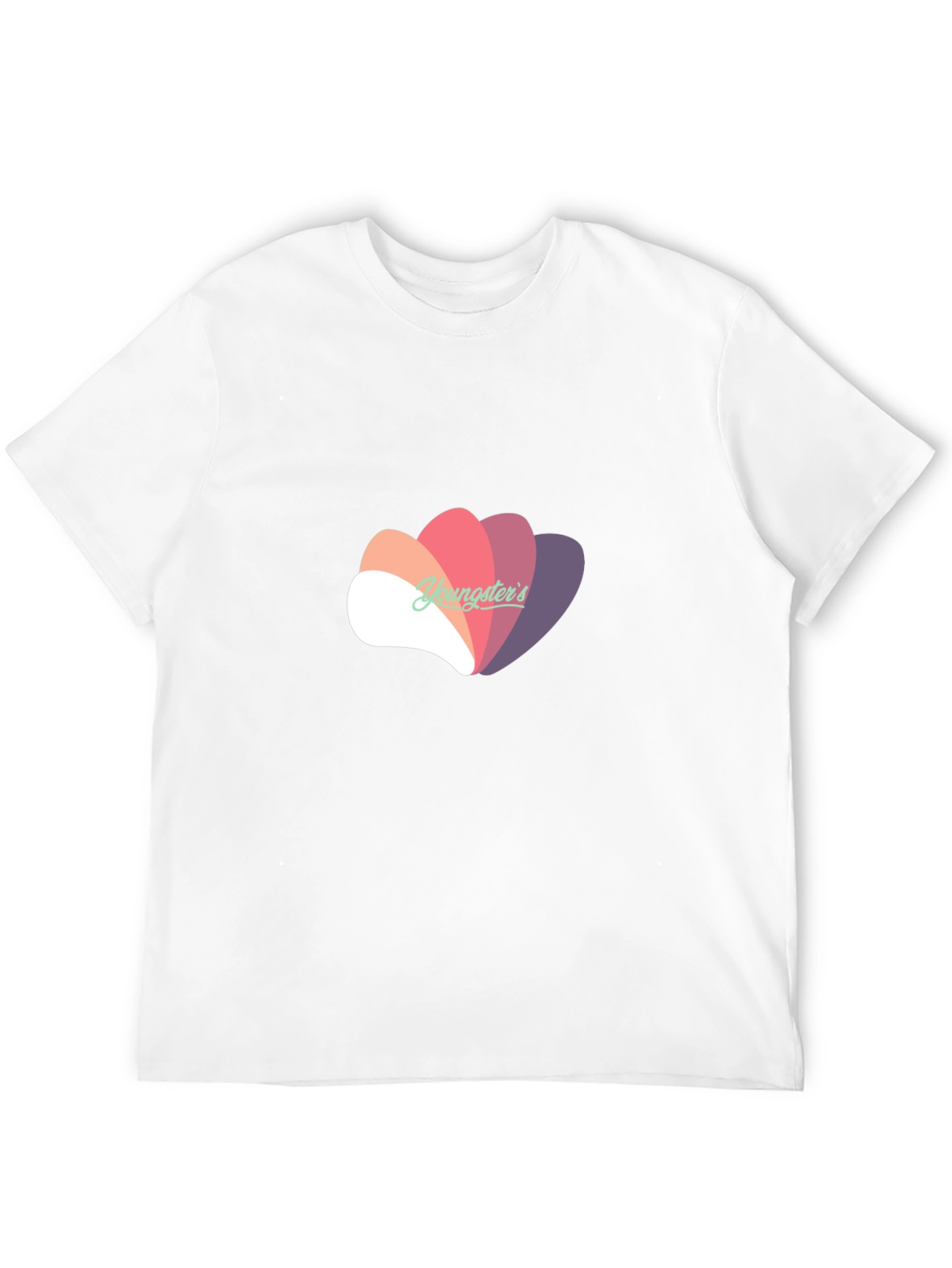 Stylish Black T-Shirt with Abstract Graphic Design