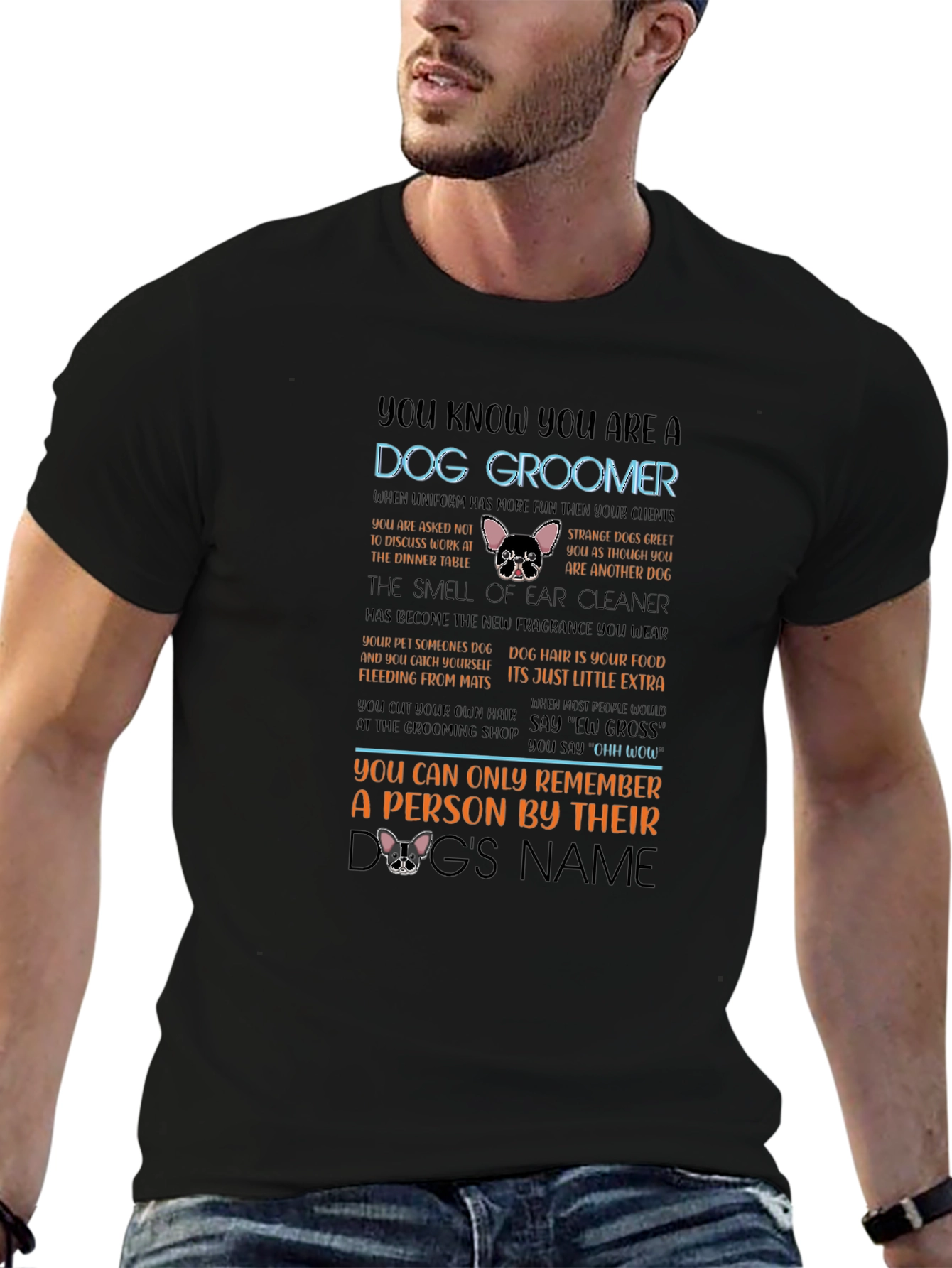 Dog Groomer T-Shirt Funny Pet Salon Apparel
