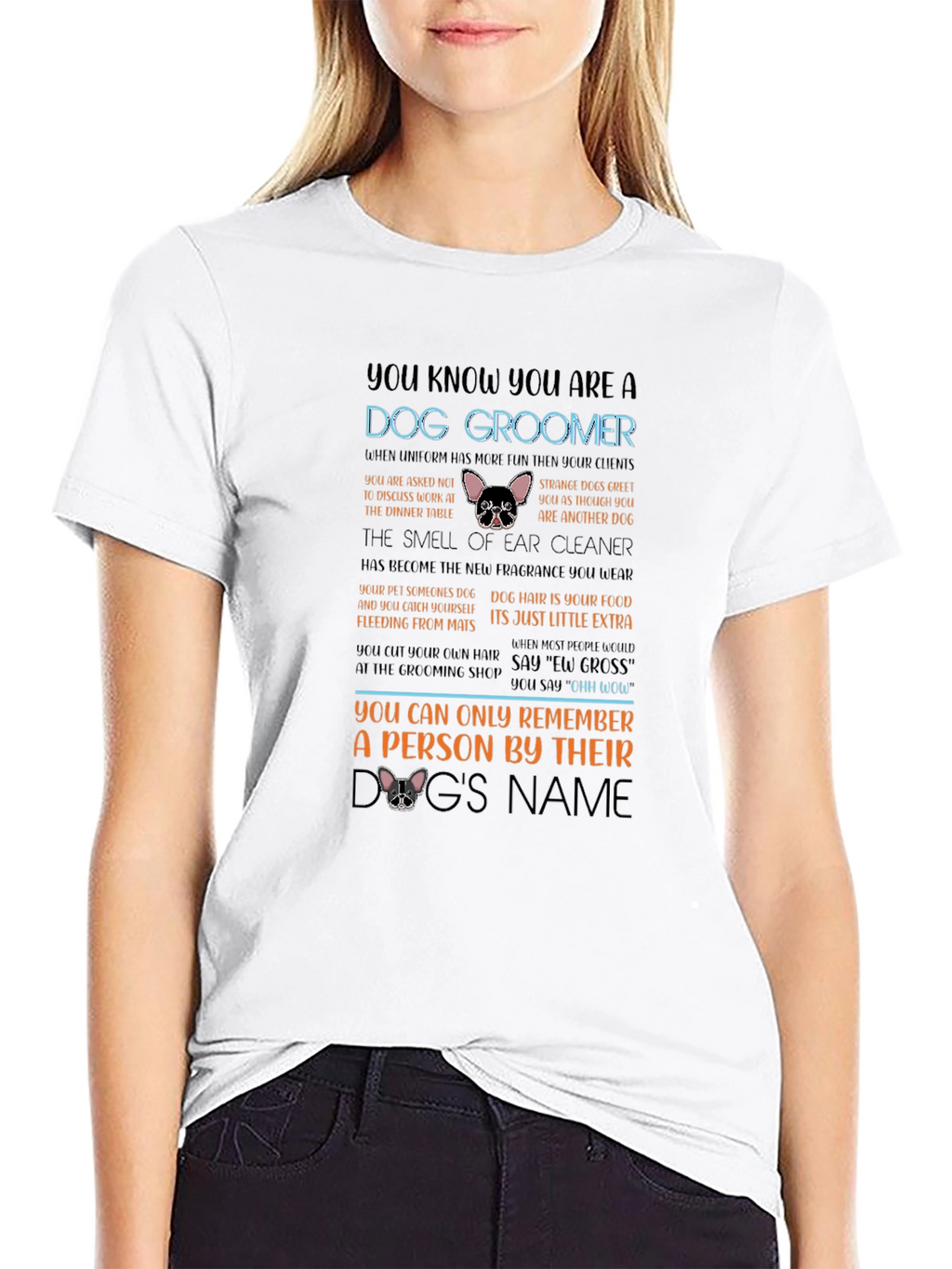 Dog Groomer T-Shirt Funny Pet Salon Apparel