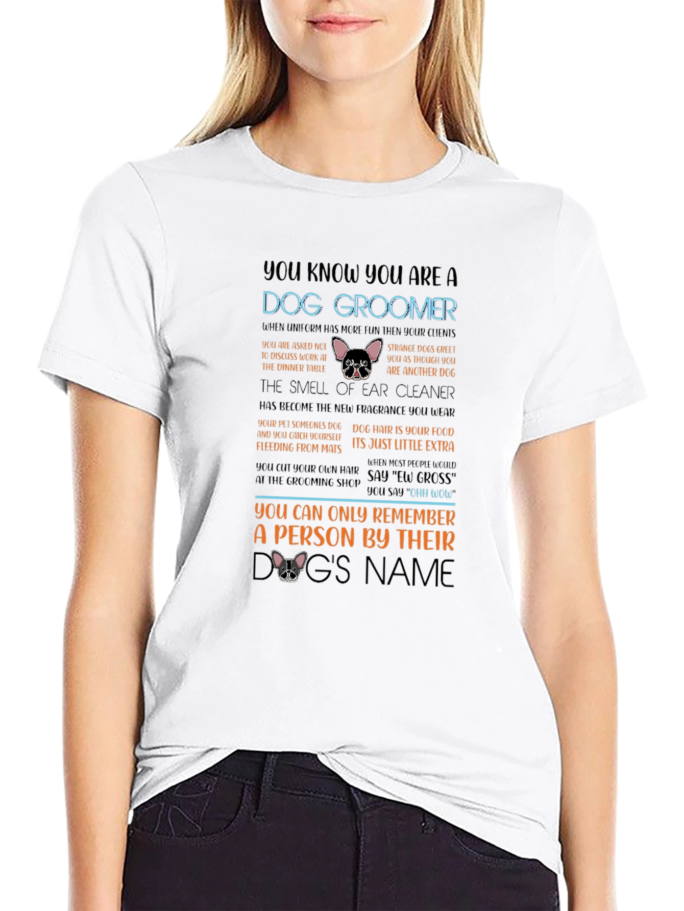 Dog Groomer T-Shirt Funny Pet Salon Apparel
