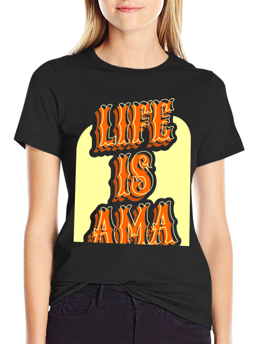 Retro Life is AMA Graphic Tee