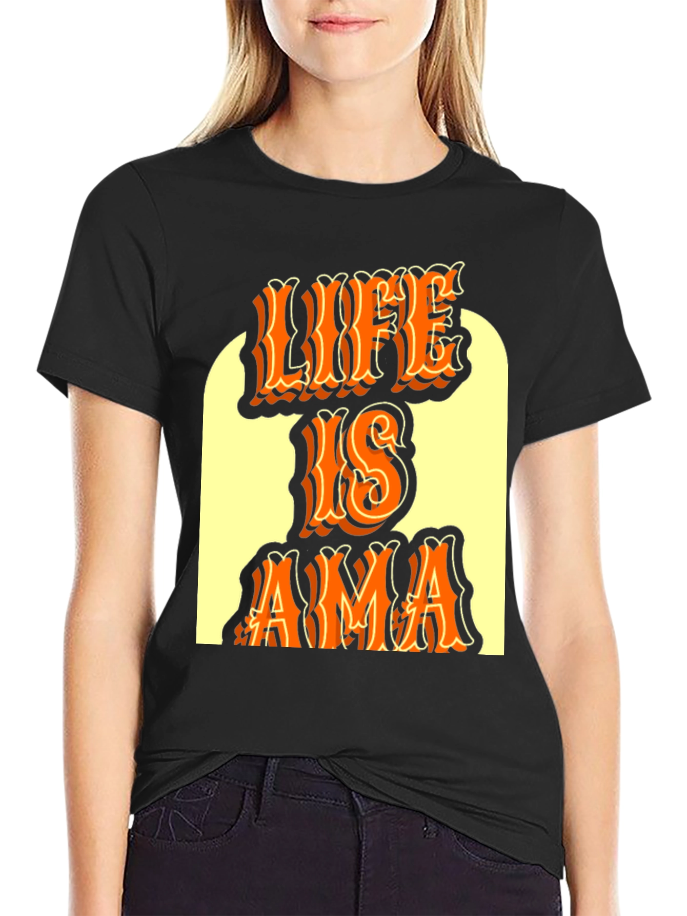 Retro Life is AMA Graphic Tee